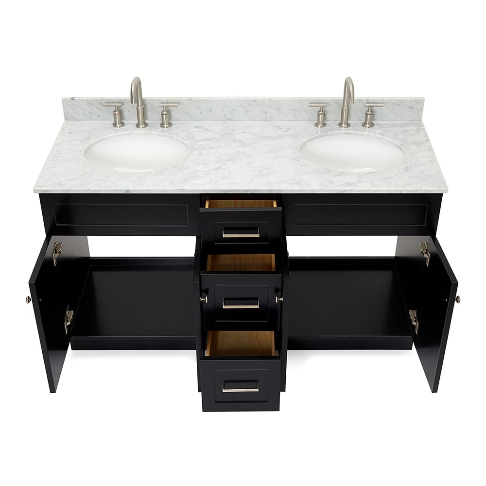 ARIEL F061DCW2OVOBLK Bath-Vanity-Combo - View #6