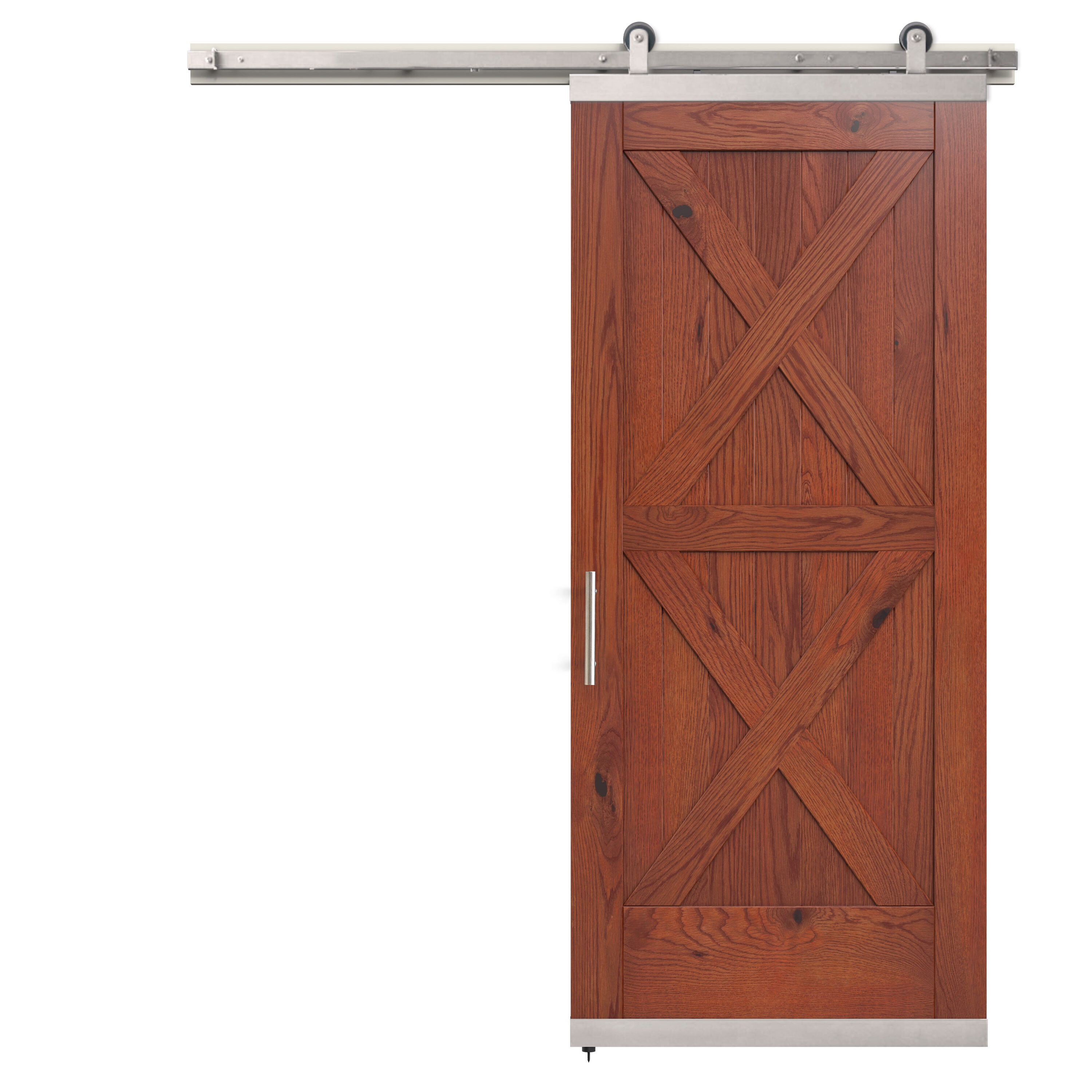 Farmhouse Crossbuck Barn Doors at Lowes.com