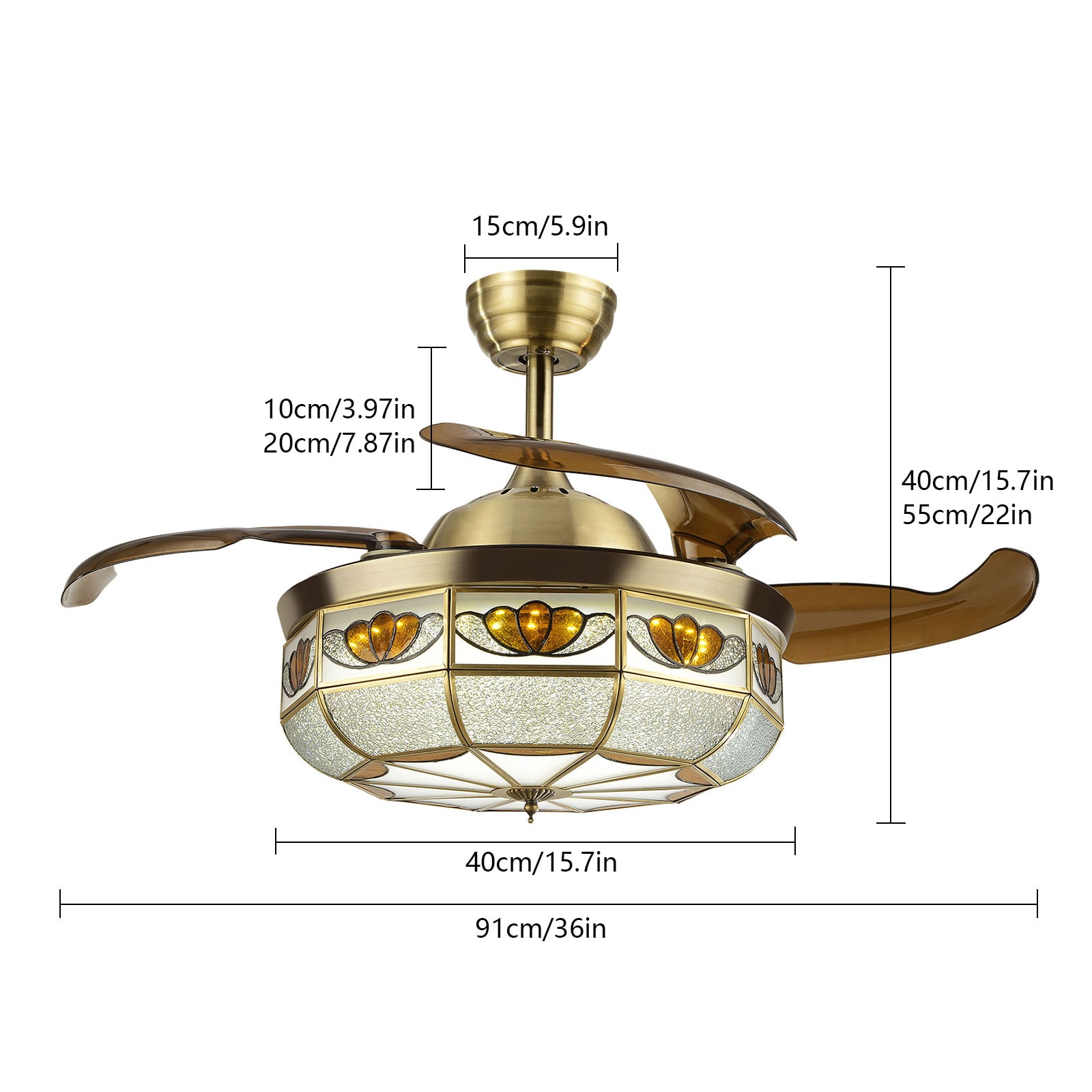 Oukaning JZUCOD4W99HCX Ceiling-Fans - View #4