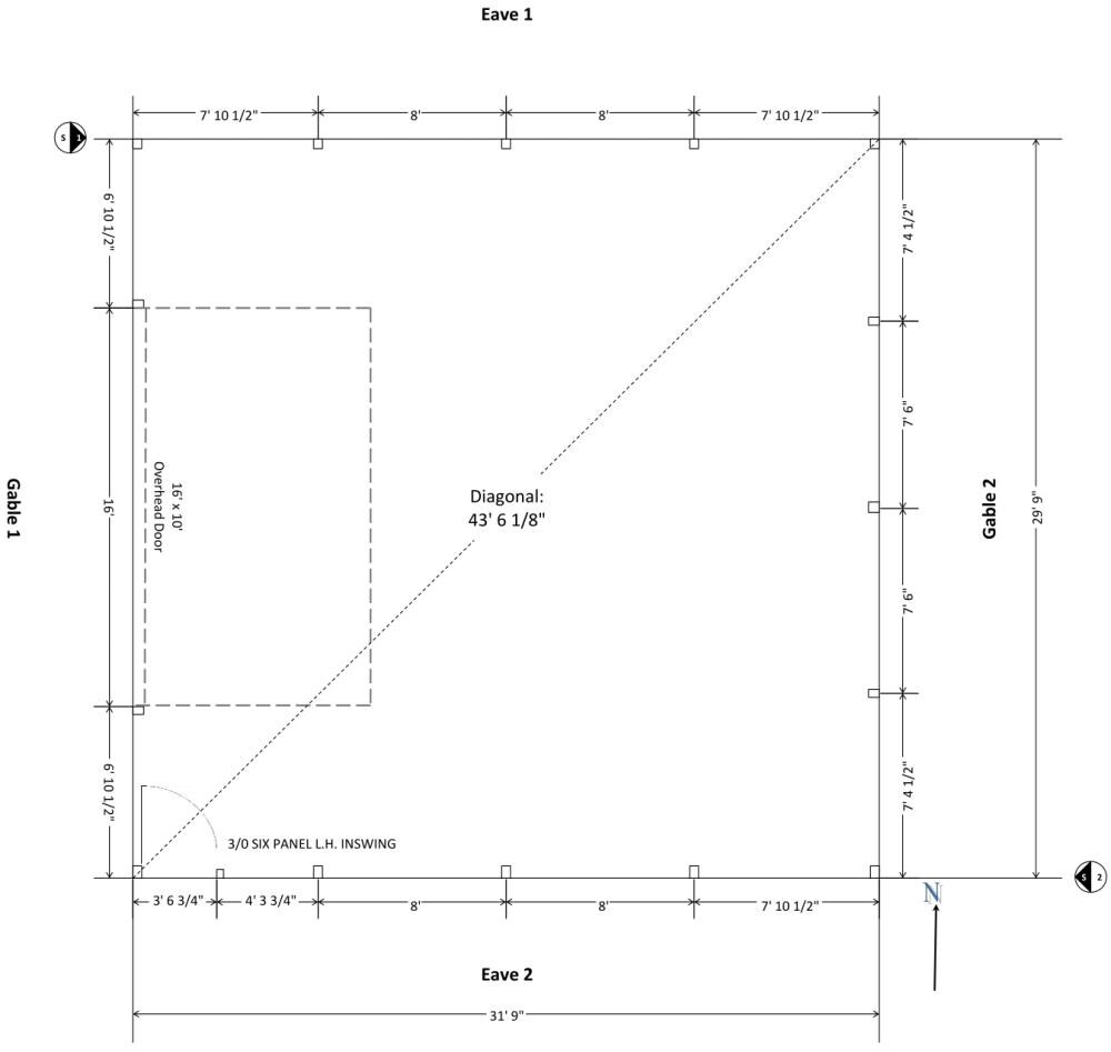 MASTER Building Components BKL30321255 Pole-Barn-Kits - View #7