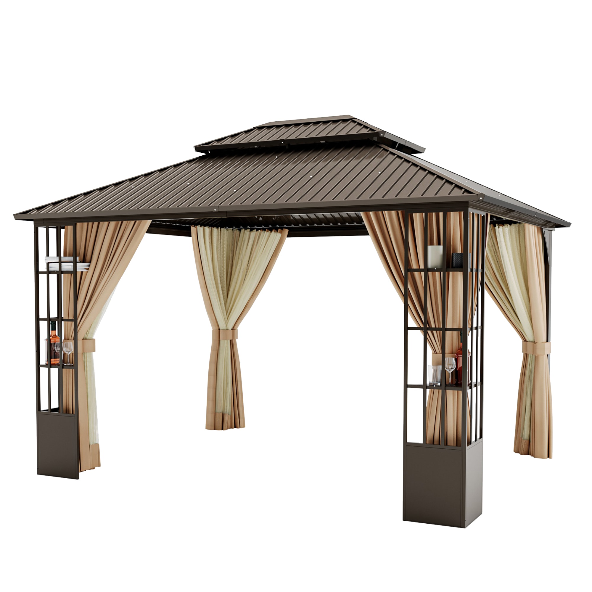  CP-ZPPFST-1012-Z-WL2 Wood-Resin-Gazebos - View #8