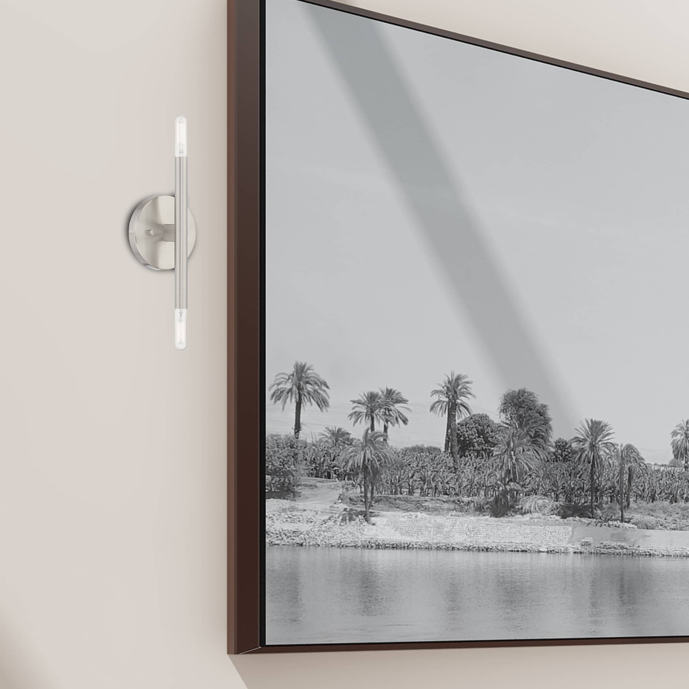 Copenhagen Industrial Bronze 2-Light ADA Wall Sconce