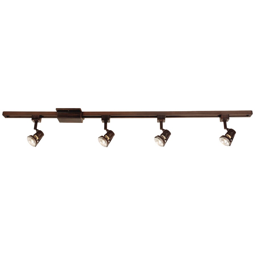 Portfolio 14565-000 Sparta 42-in 4-Light Bronze Gu10 Pin Base Casual/Transitional Track Bar
