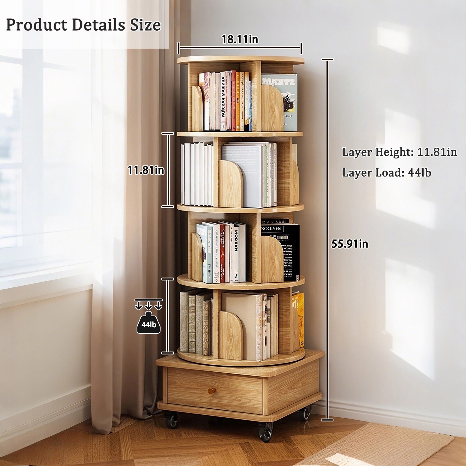 Huluwat P1-4P293695 bookcases - View #3