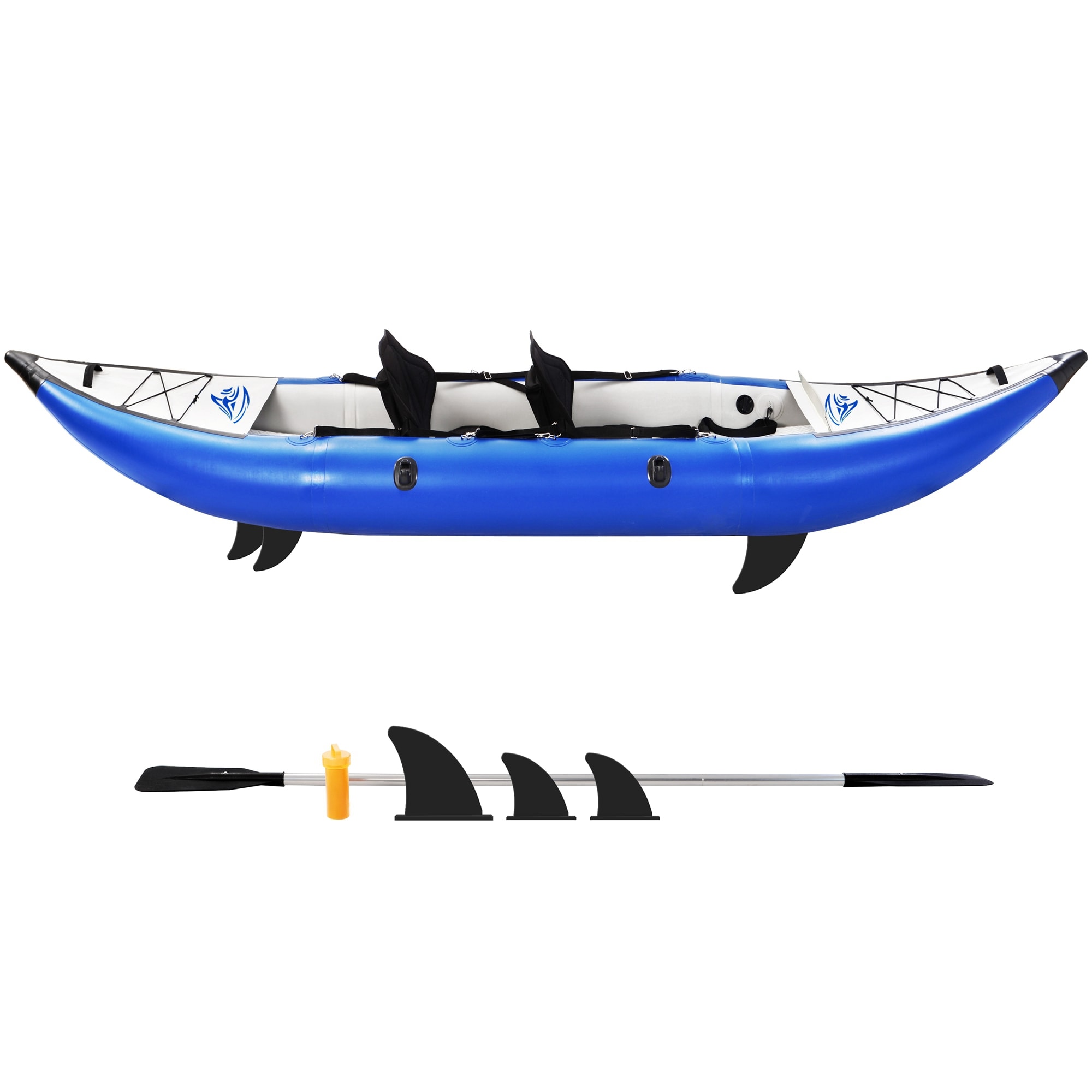 Wildaven Sit-in 2 Person 12-ft PVC Kayak in the Kayaks department at