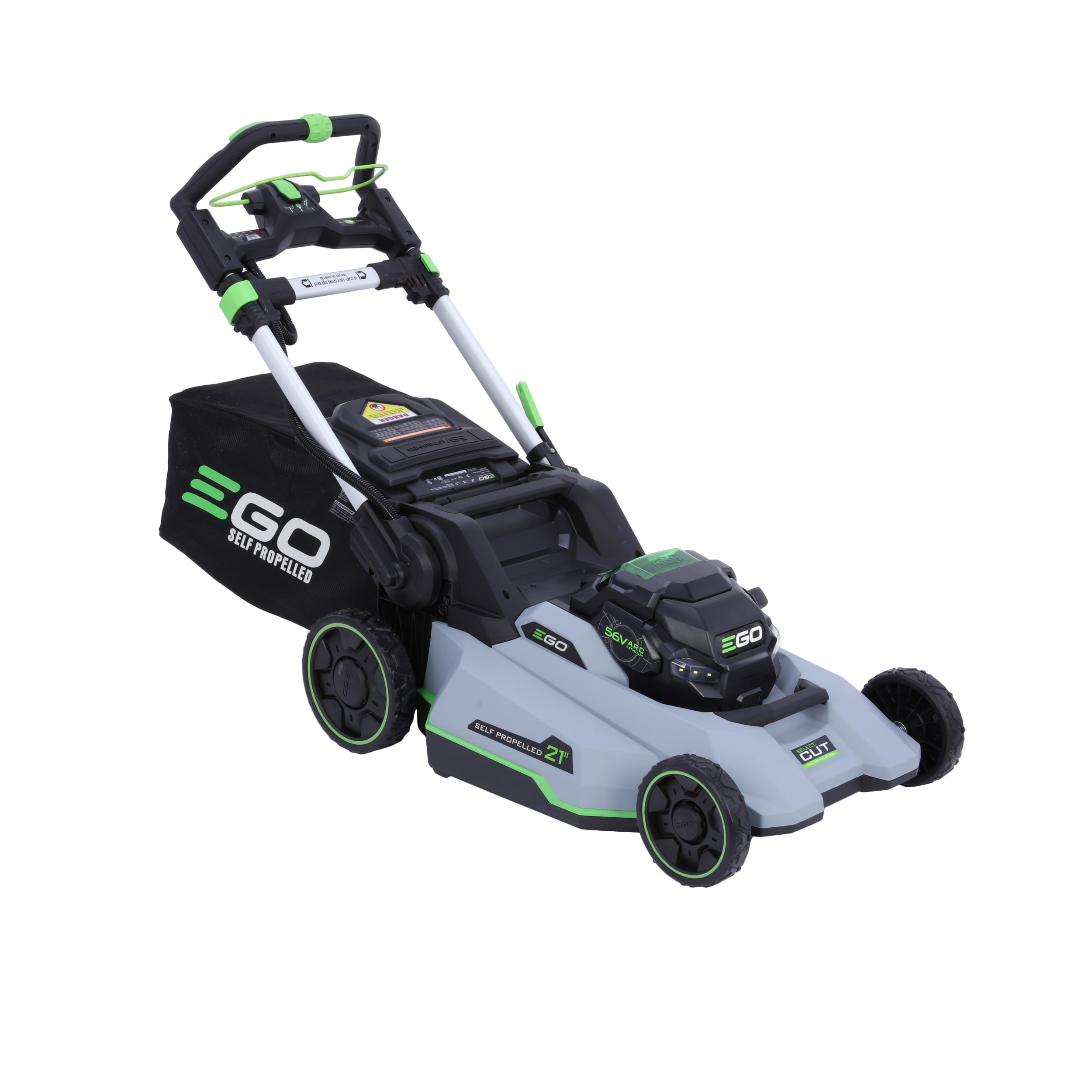 EGO POWER Select Cut 56 volt 21 in Cordless Self propelled Lawn