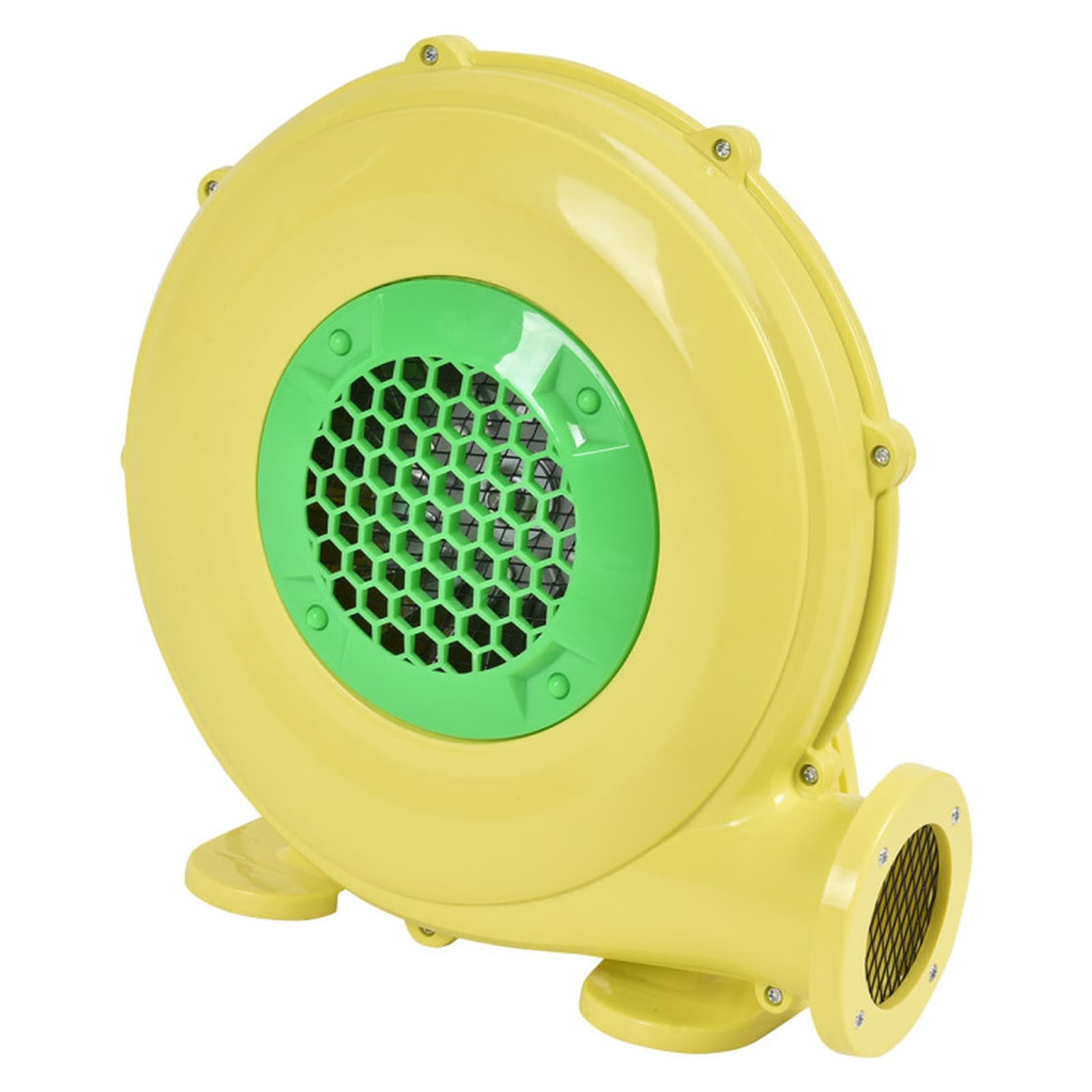 SUGIFT 480-W 0.6-HP Air Blower Pump Fan for Medium Inflatable Bounce House Carpet Dryer Leaf Blowoff and Sidewalk Cleanup with Top-Mounted Handle