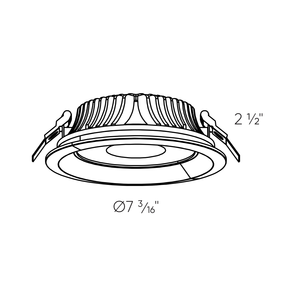 DALS Lighting HPD6-CC-WH Led-Retrofit-Downlight - View #2