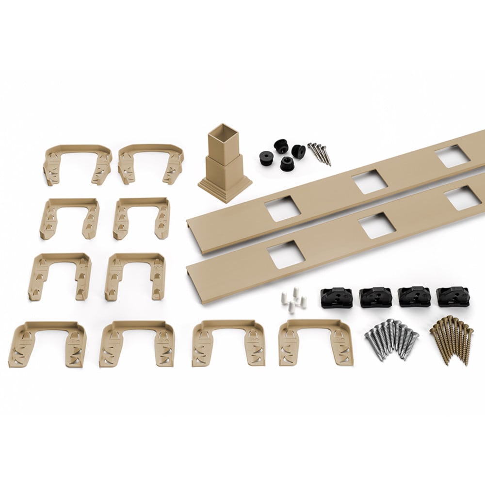 Trex RSSQHIK08FS Transcend 3.81-in x 99-in Rope Swing Unfinished Composite Exterior Connector