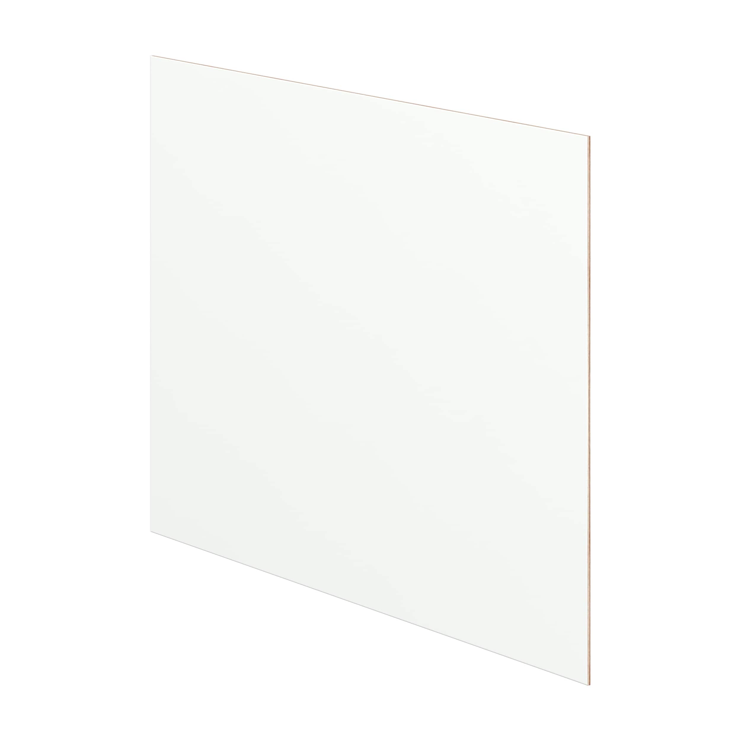 Hugo&Borg IP4835-GL PRO Glendale Cabinet End Panel 48-in W x 34.5-in H x 0.24-in D Pure White Painted