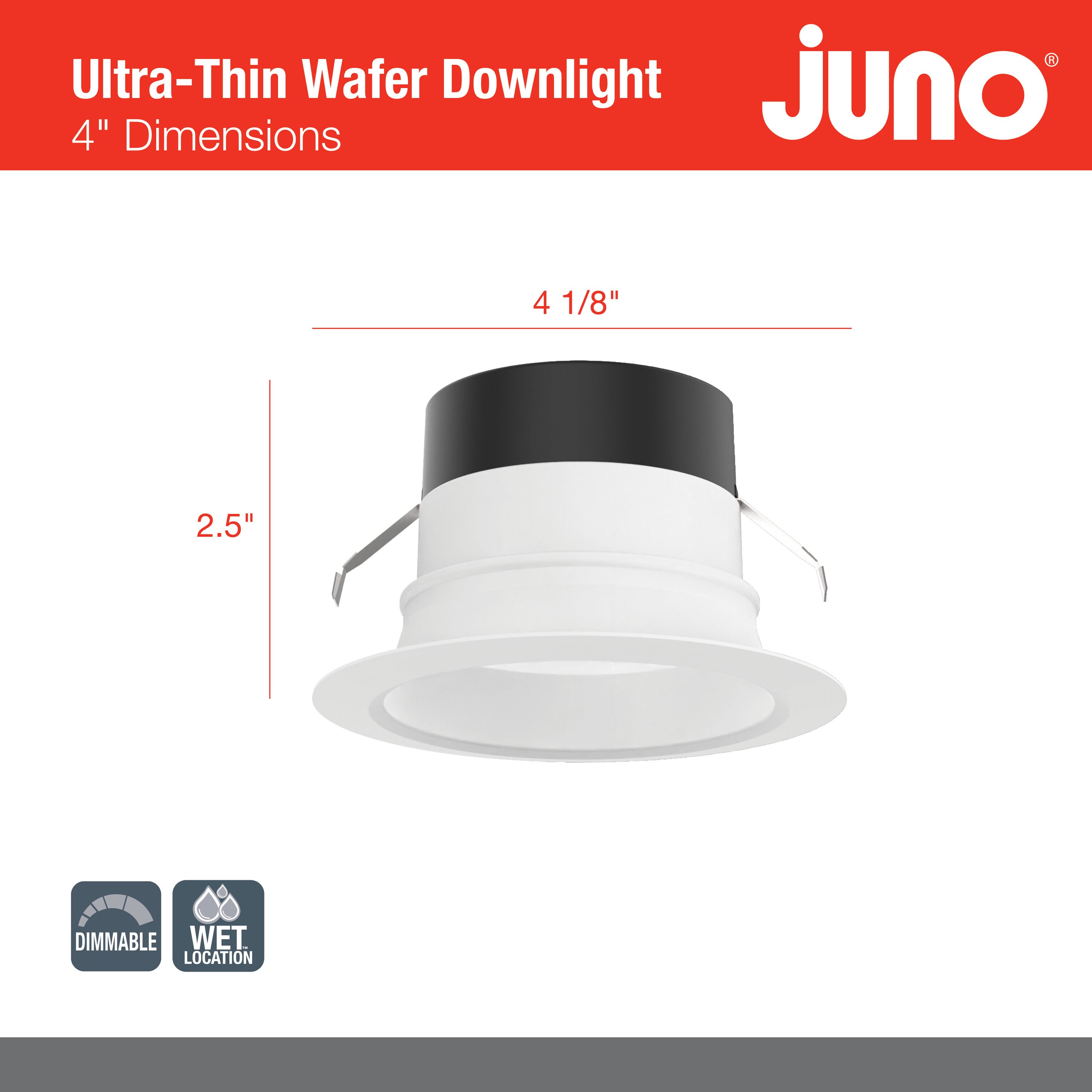 Juno 4SEMW SWW5 90CRI M6 Led-Retrofit-Downlight - View #3