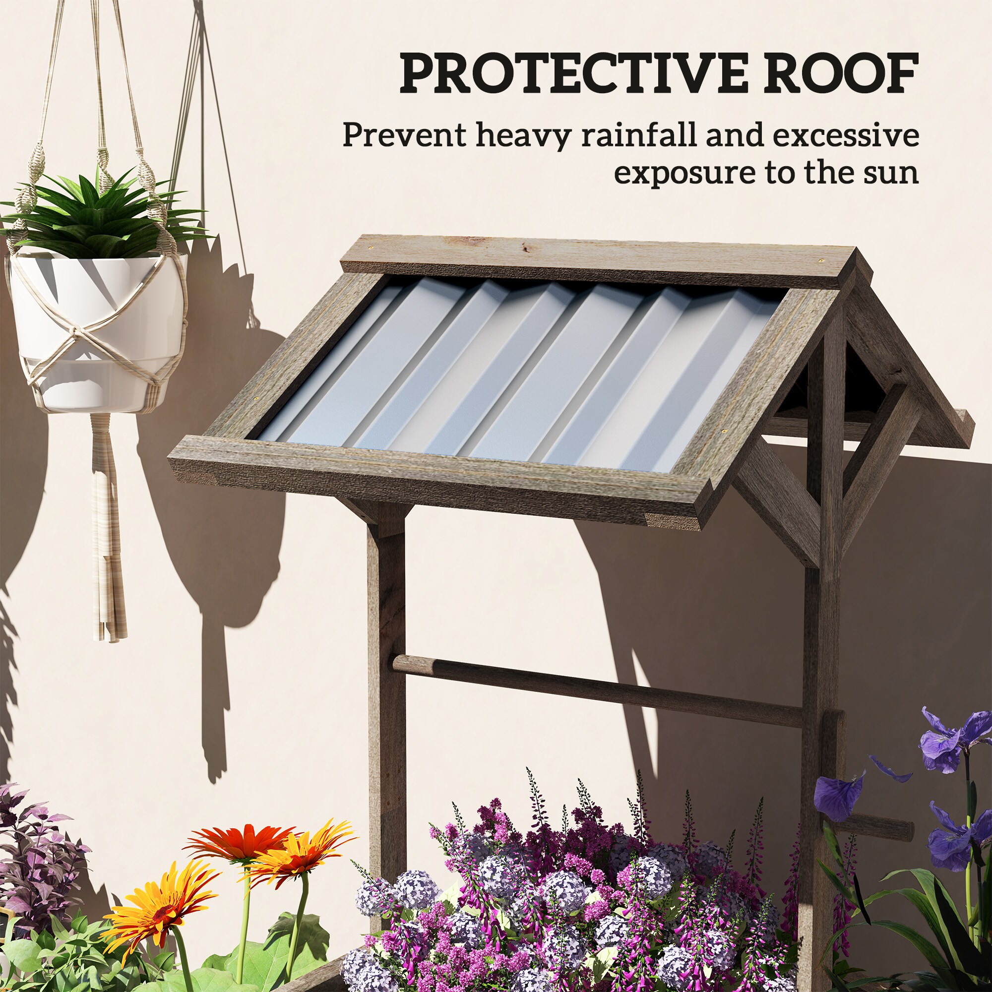 Outsunny 84H-306V01LG Raised-Garden-Beds - View #7