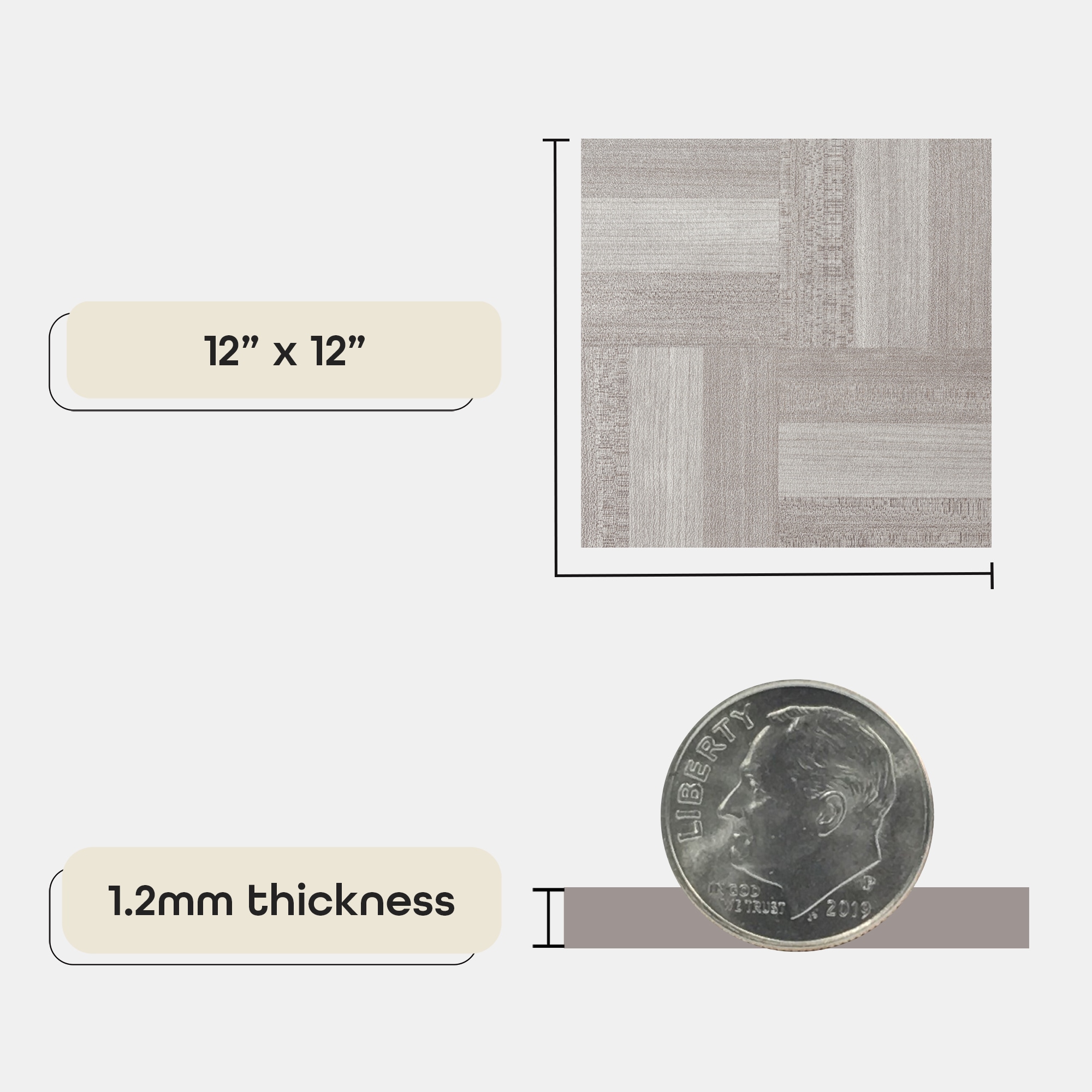 Achim STT1M23145 Vinyl-Tiles - View #5