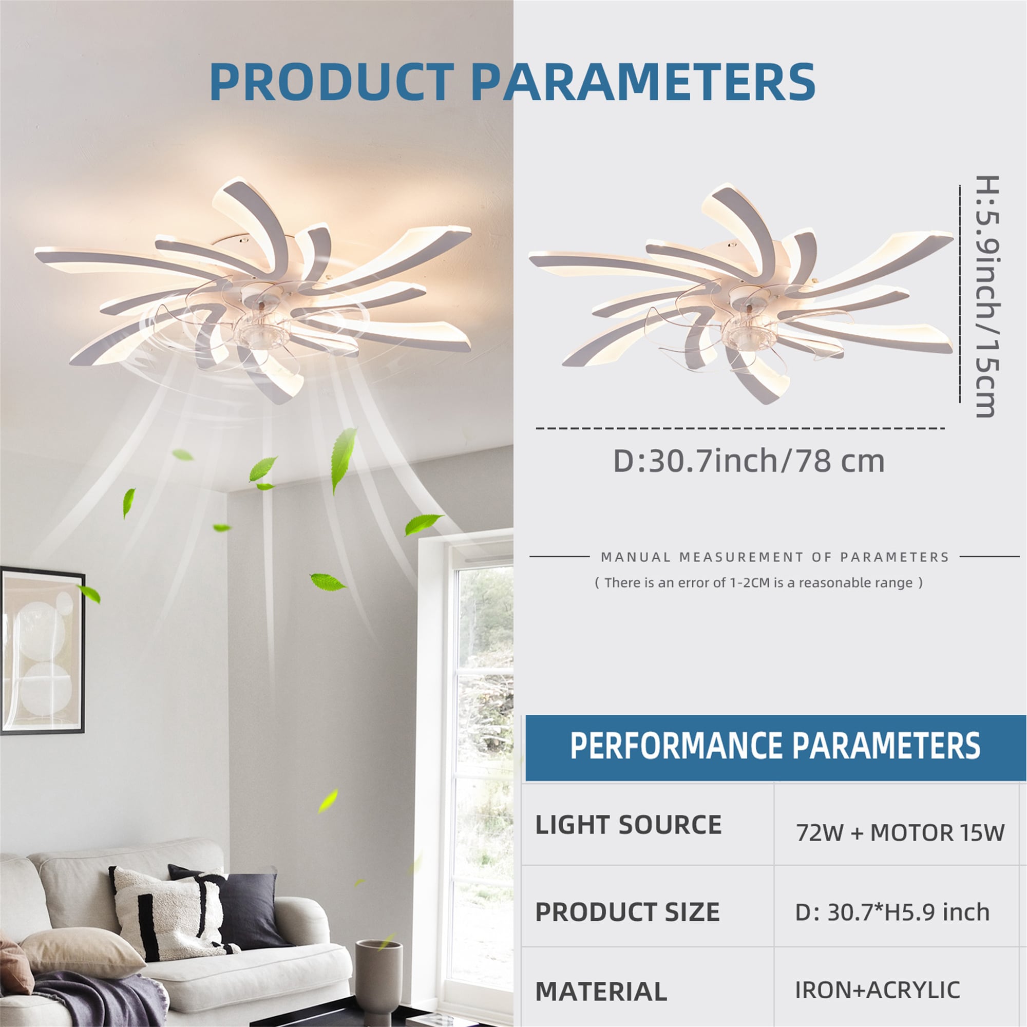 BABOOM BOM-2137451-OR Ceiling-Fans - View #3