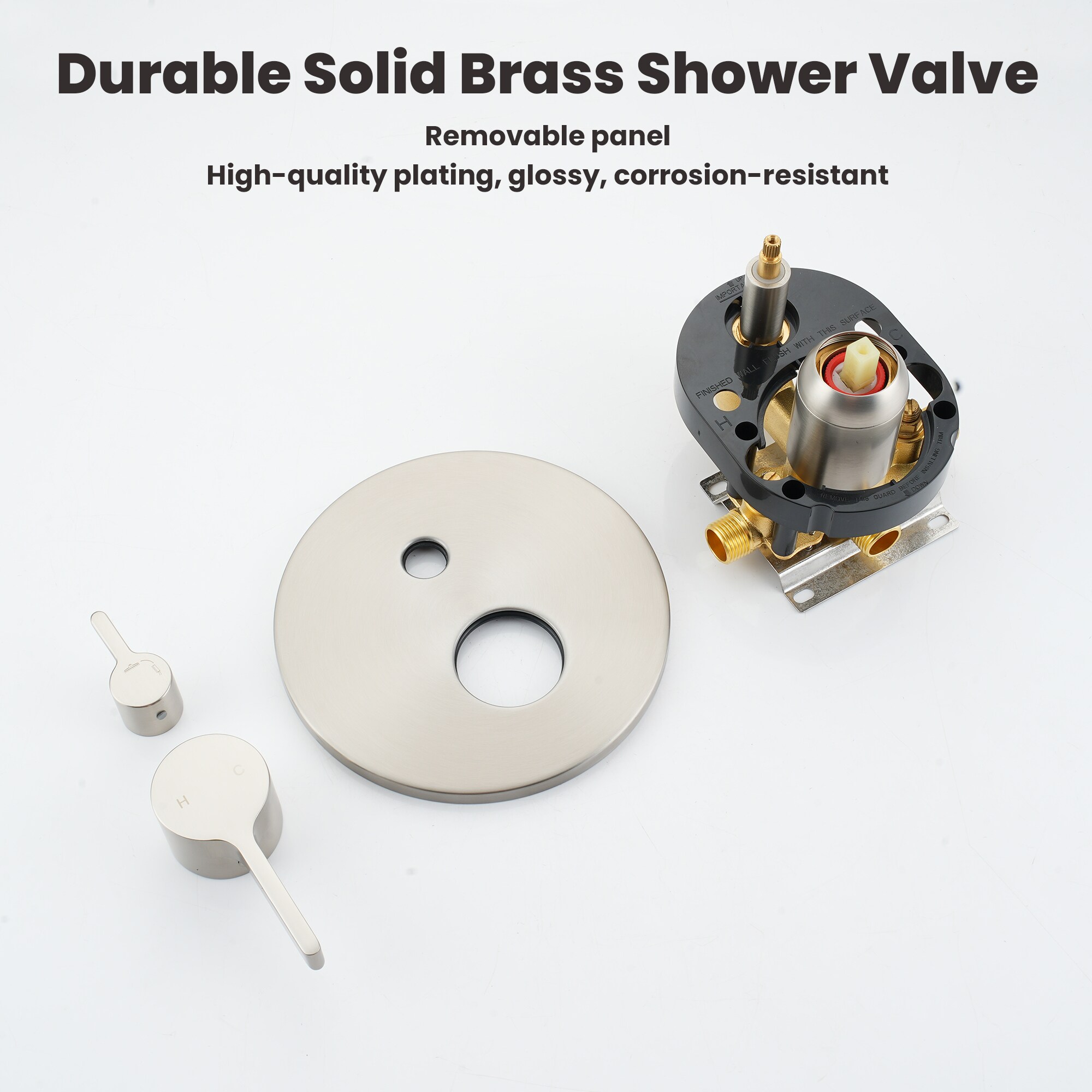CASAINC OY-98A1203-CP Showerhead-Bar-Panels - View #9