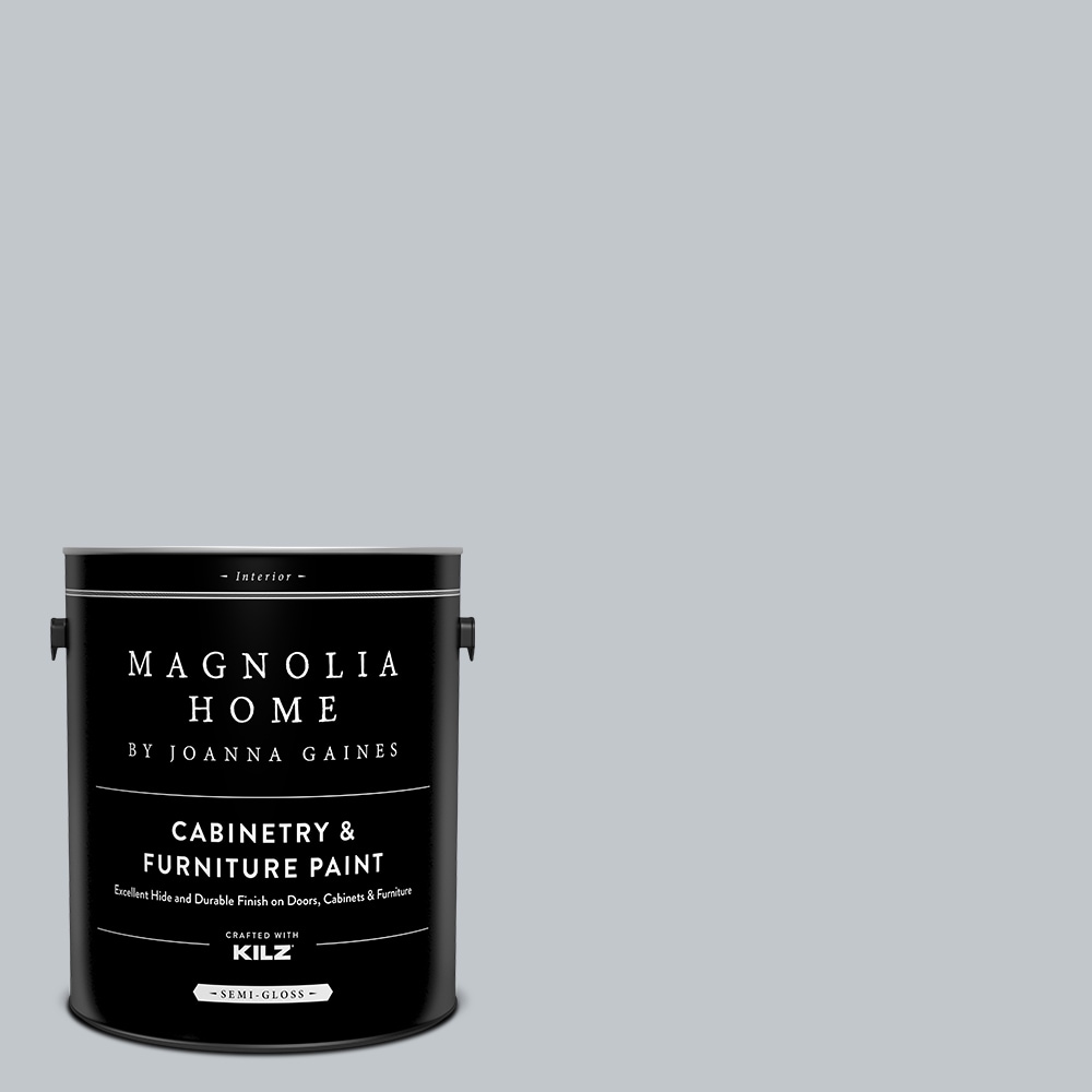 Magnolia Home MAG123-4082236  by Joanna Gaines Semi-gloss Cement Pots MAG123 Tintable Cabinet Furniture Paint Enamel ( 1-gallon )