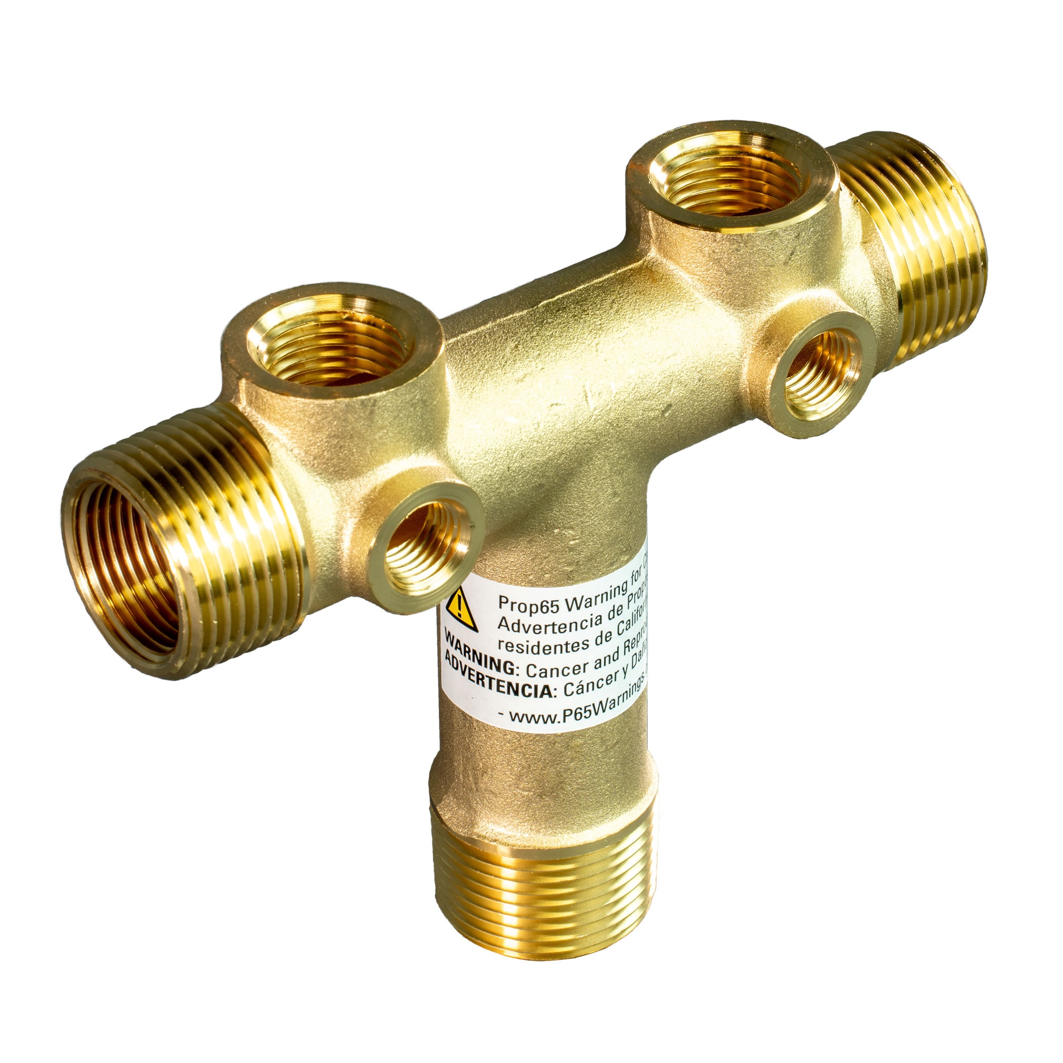 STAR Water Systems Brass Tank Tee 148121 at Lowes.com