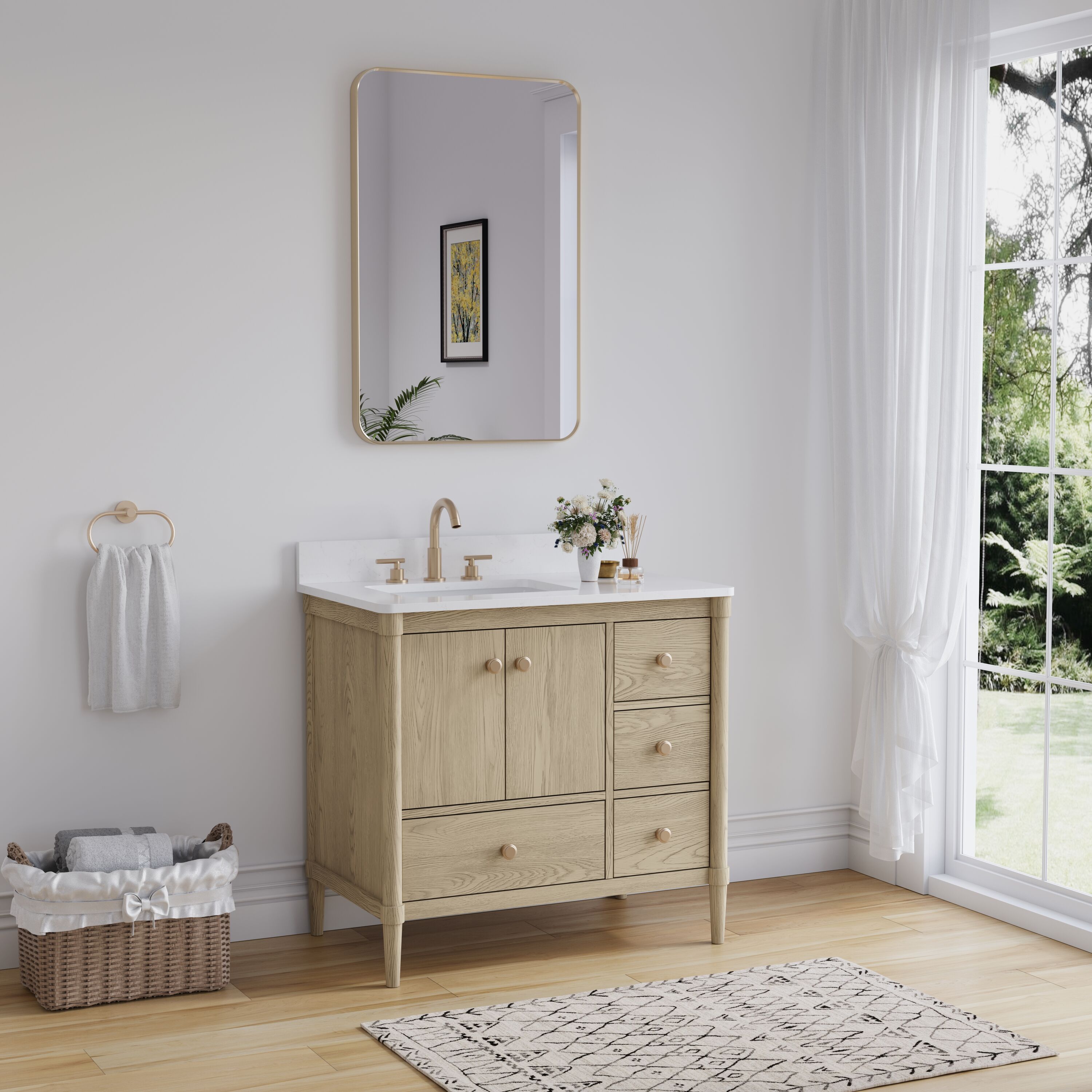 Forclover QNM-0848-IMO Bath-Vanity-Combo - View #7