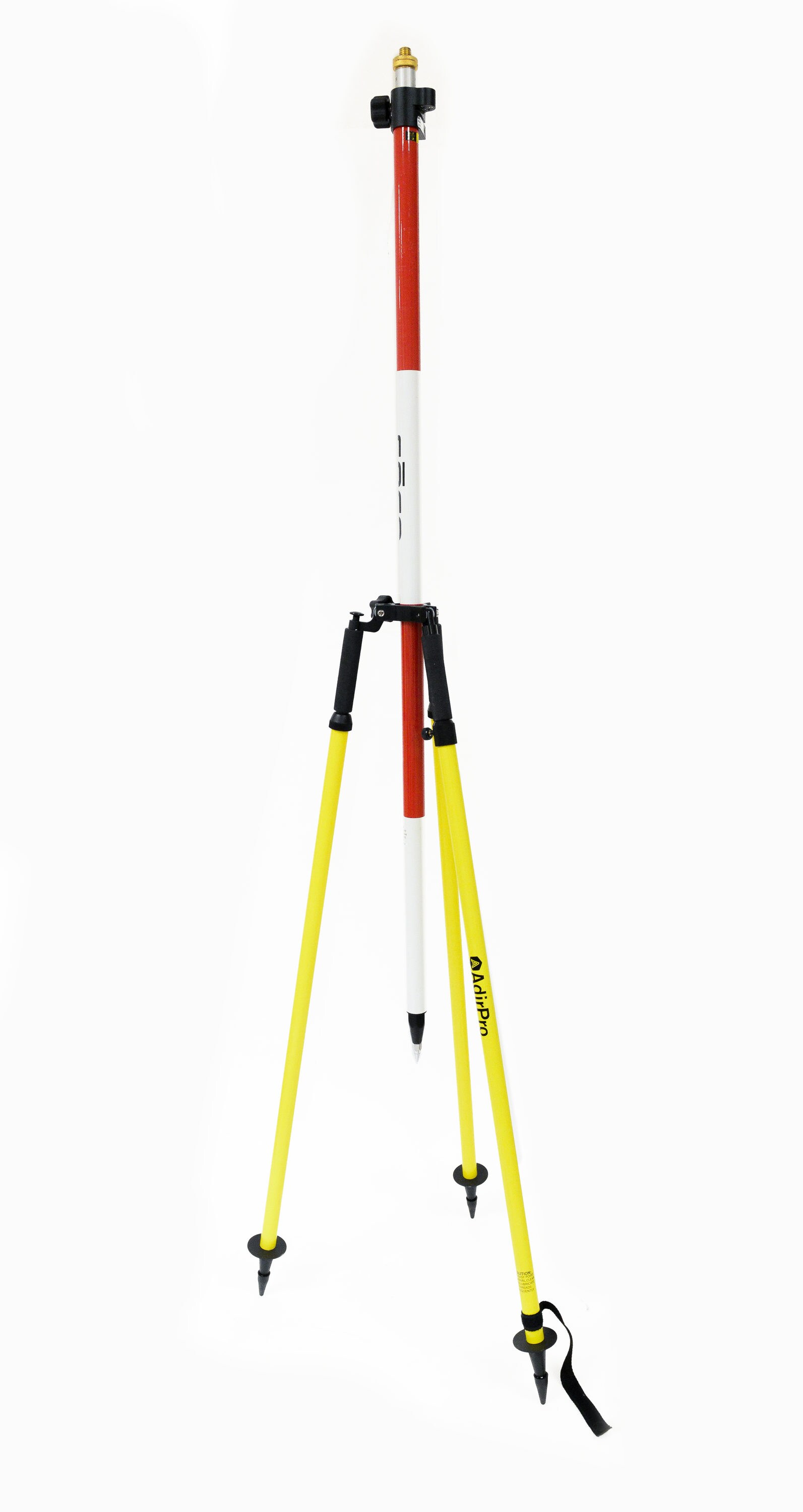 AdirPro Thumb Release Yellow Prism Pole Tripod Surveying Total Station Topcon 