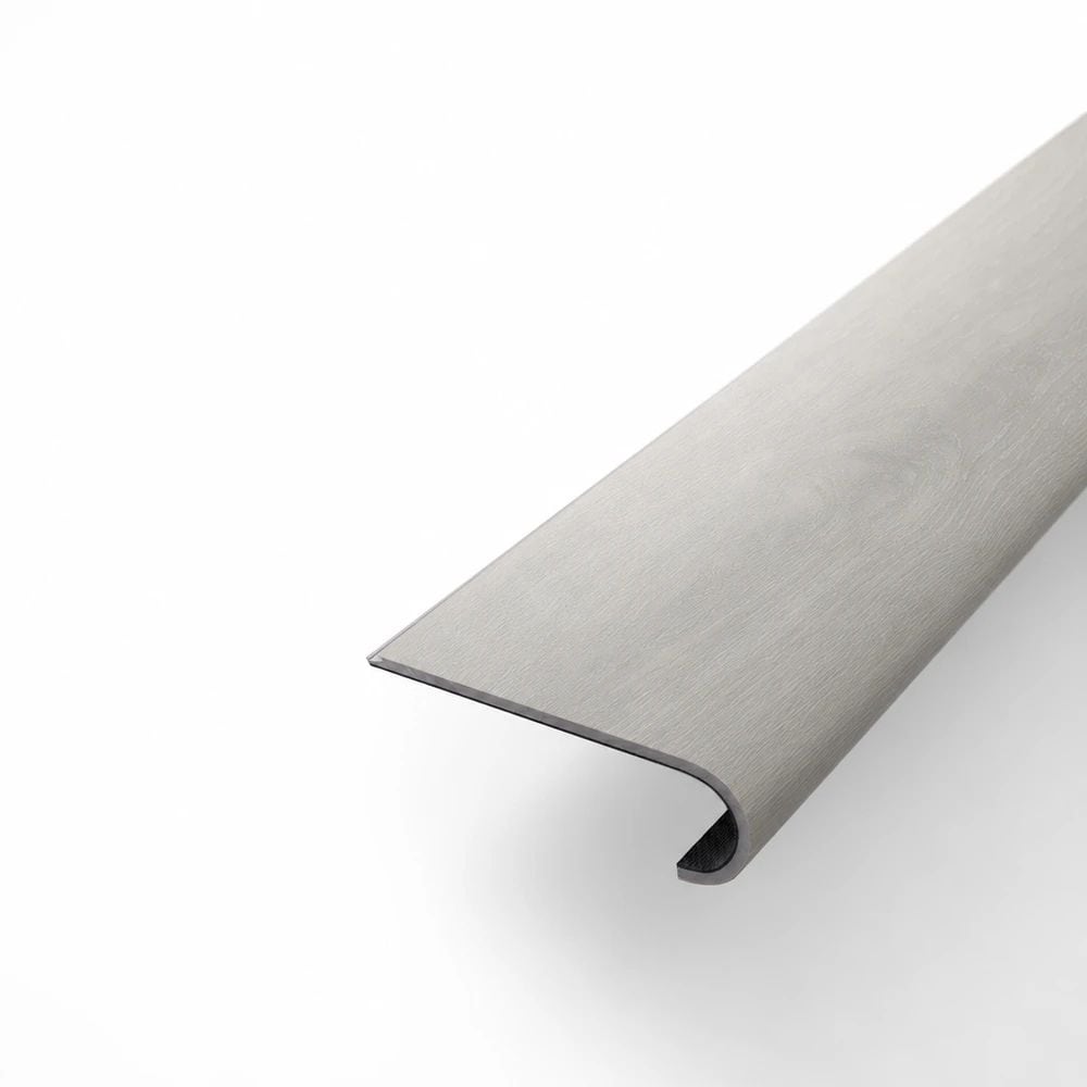 Flooret Flooret Modin LVP 48-in TruePlank Signature Round Nosing - Lachlan Signature, Made from a Real Plank, Waterproof, Scratch-Resistant and Easy to Install, Flush Finish for Stairs