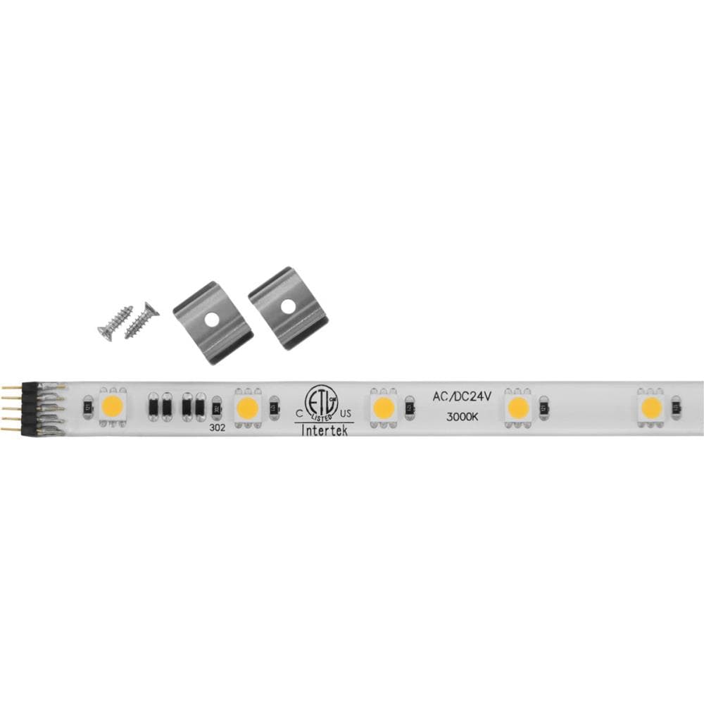 Progress Lighting P7040-30 Hide-a-Lite 4 12-in Hardwired LED Under Cabinet Tape Light