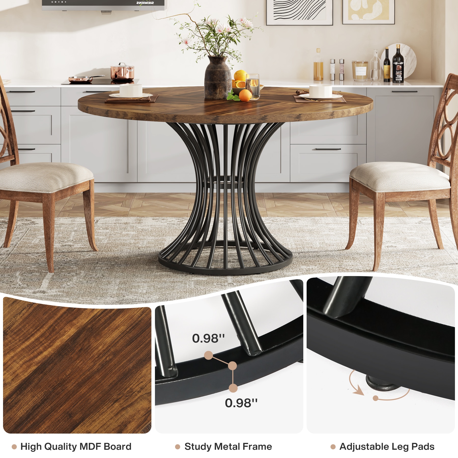 Fnova LWTJ-XK00534X Dining-Tables - View #7