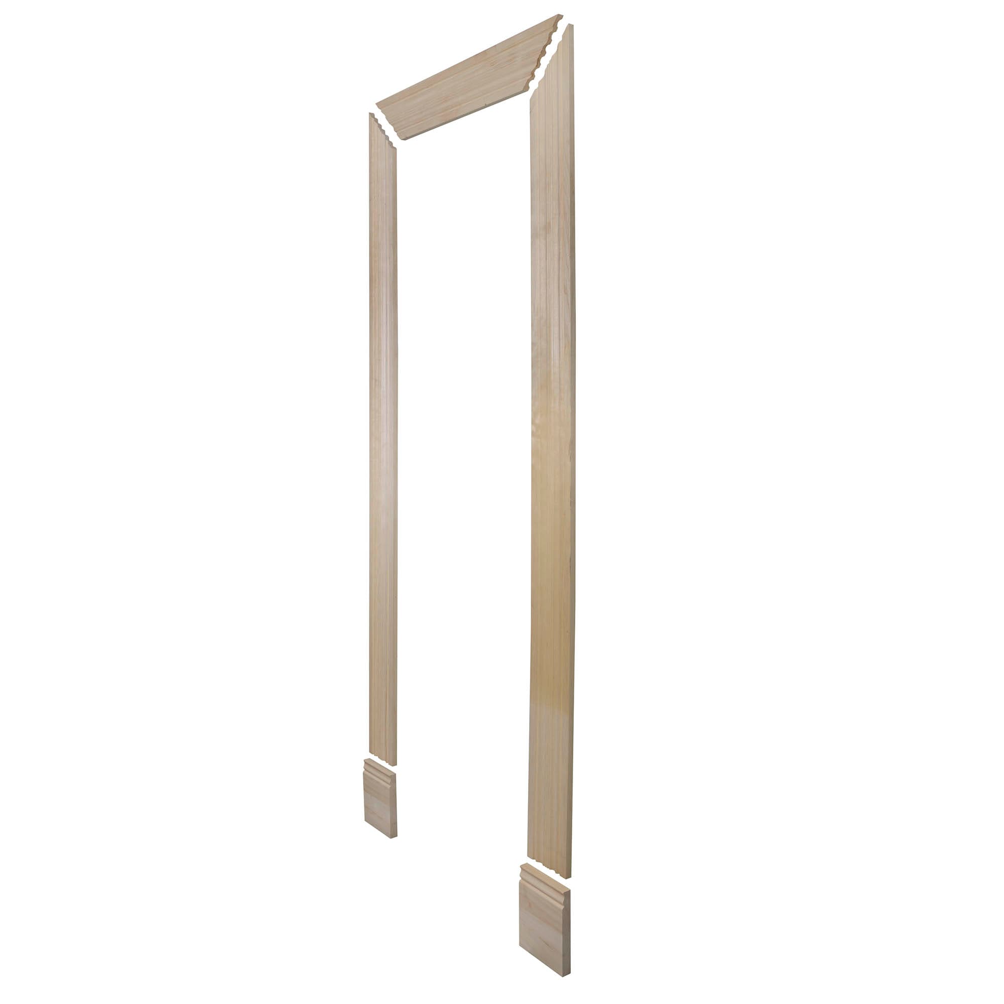Ornamental Mouldings 846SET-M30WHW 2.56-in x 30-in x 82-in Spruce pine fir Door casing kit