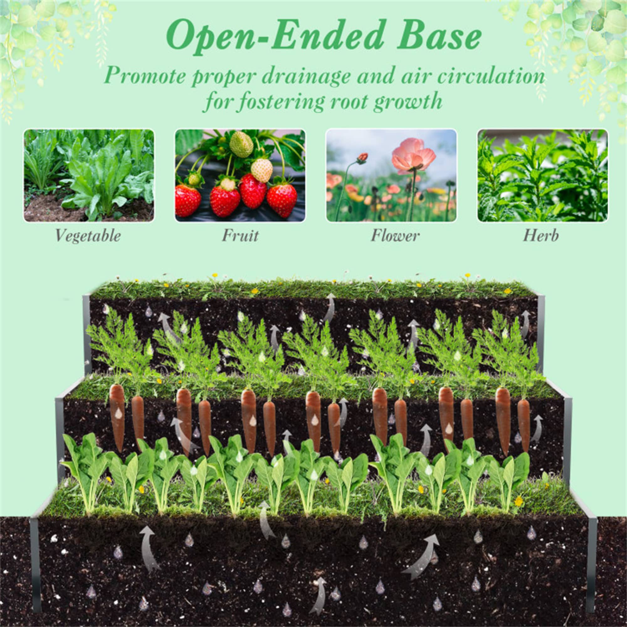 BABOOM BOM-T4132DK-CO Raised-Garden-Beds - View #8