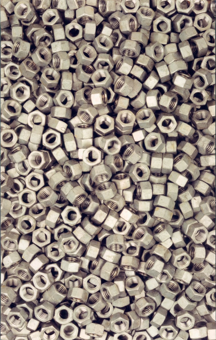 Hillman 1/2-in x 13 Galvanized Steel Hex Nut in the Hex Nuts department at