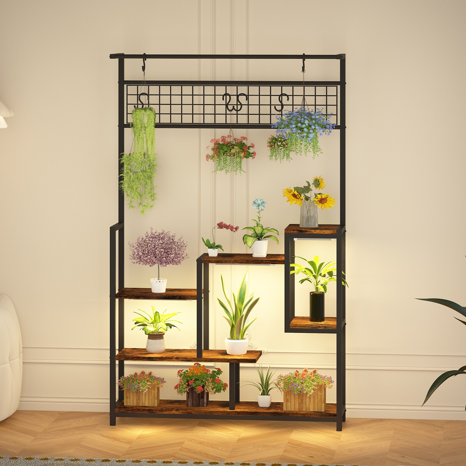 IdealHouse CMC-MJRN-WTSQ4A2ATB Plant-Stand - View #7