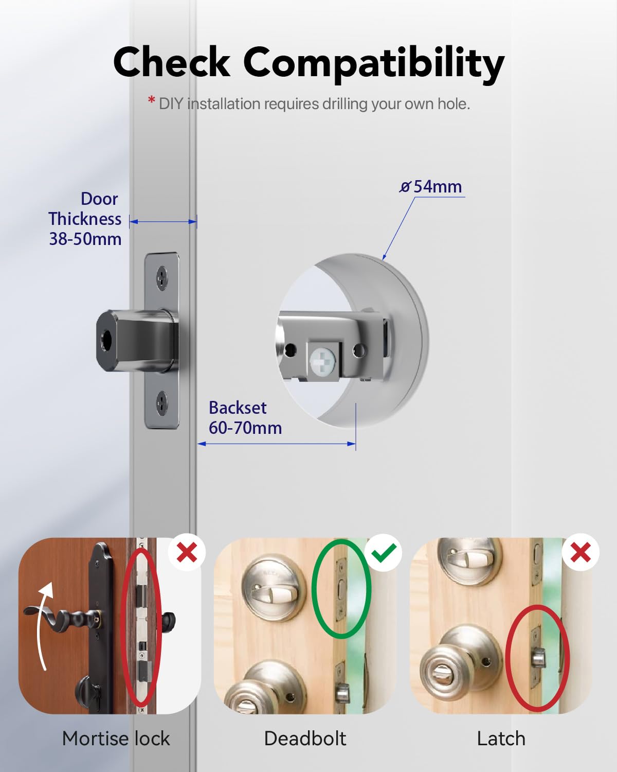 AKSCYZM LAK0803K484 Electronic-Door-Locks - View #3