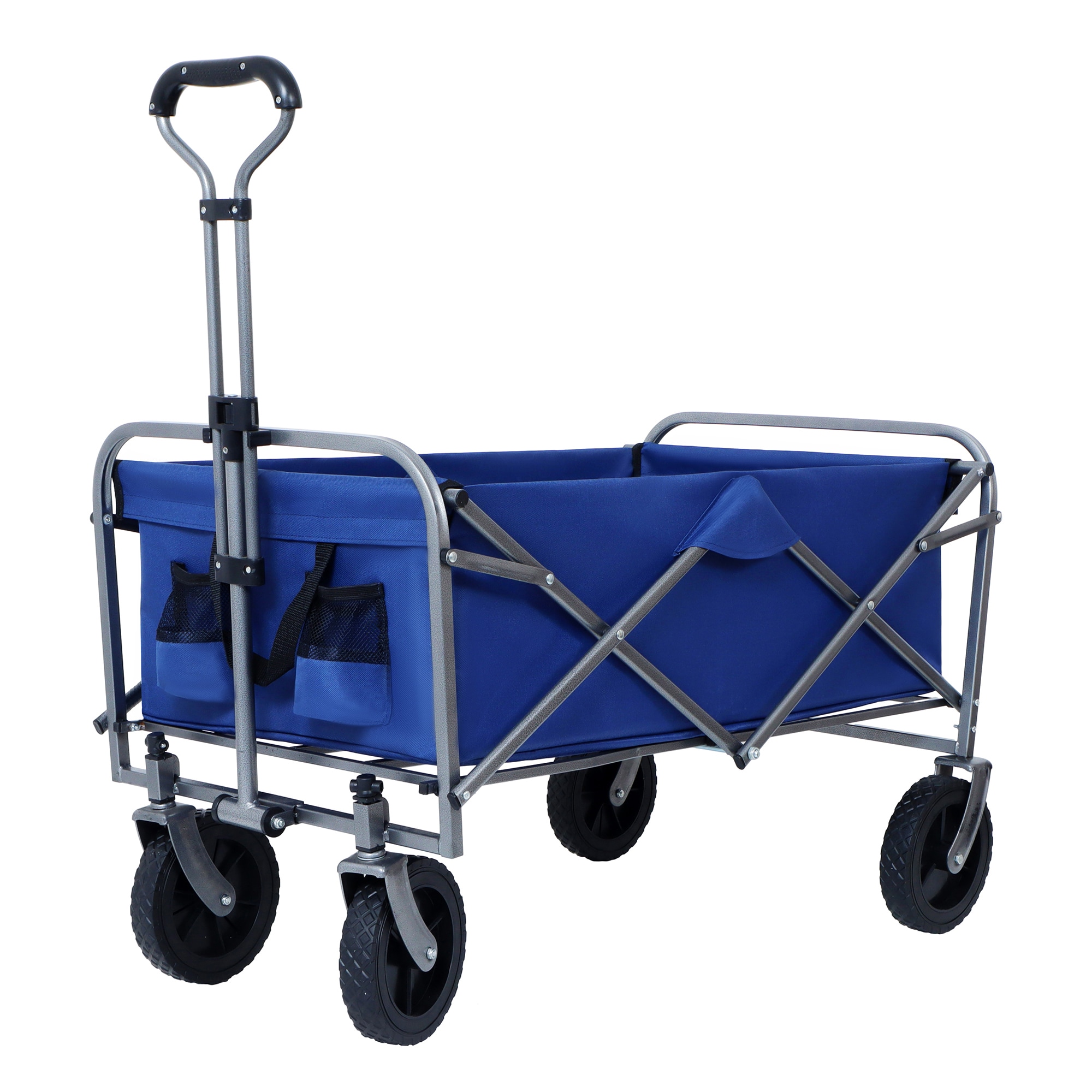 4-cu ft Poly Folding Yard Cart