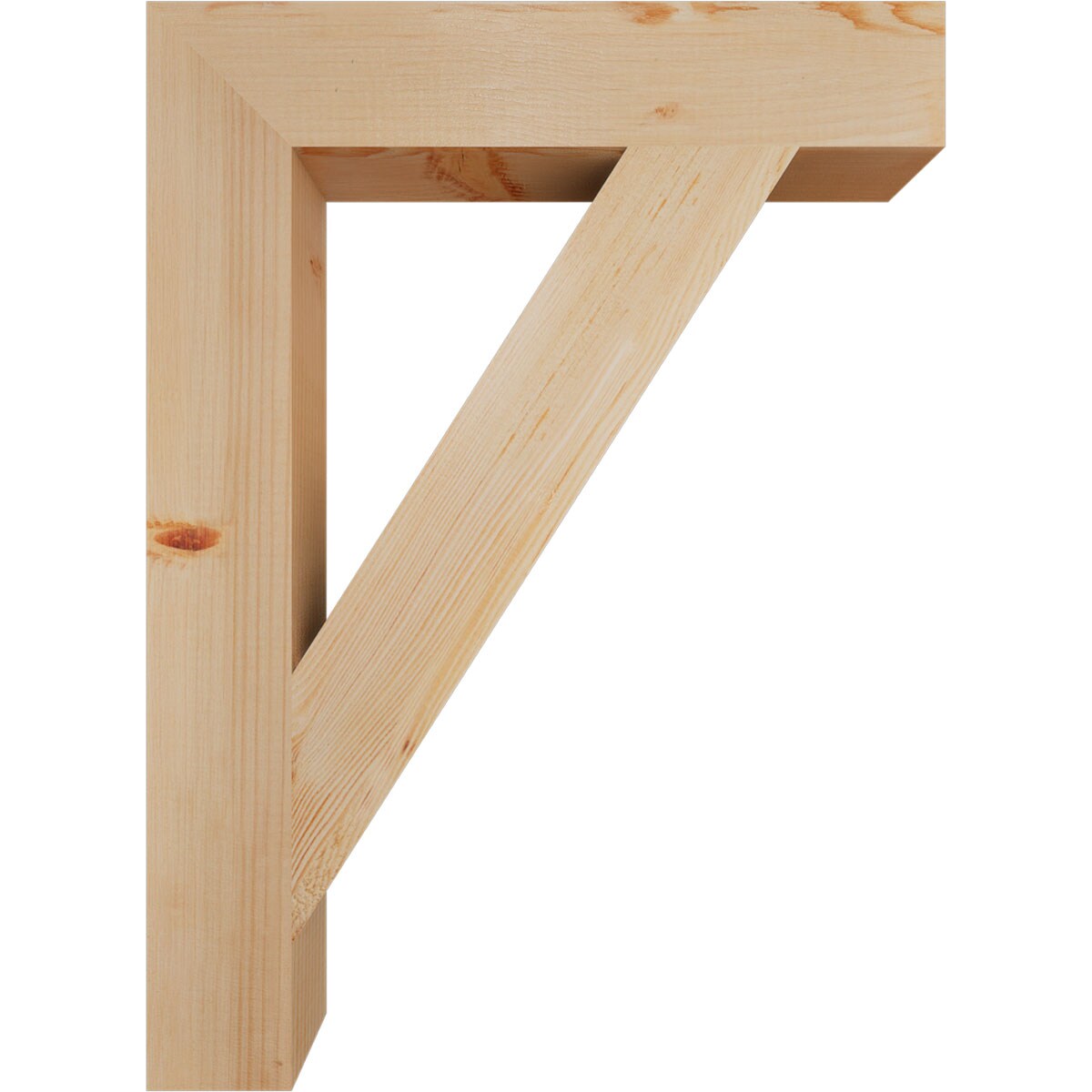 Ekena Millwork BKT04X22X30TRA05SDF Exterior-Brackets-Braces - View #3