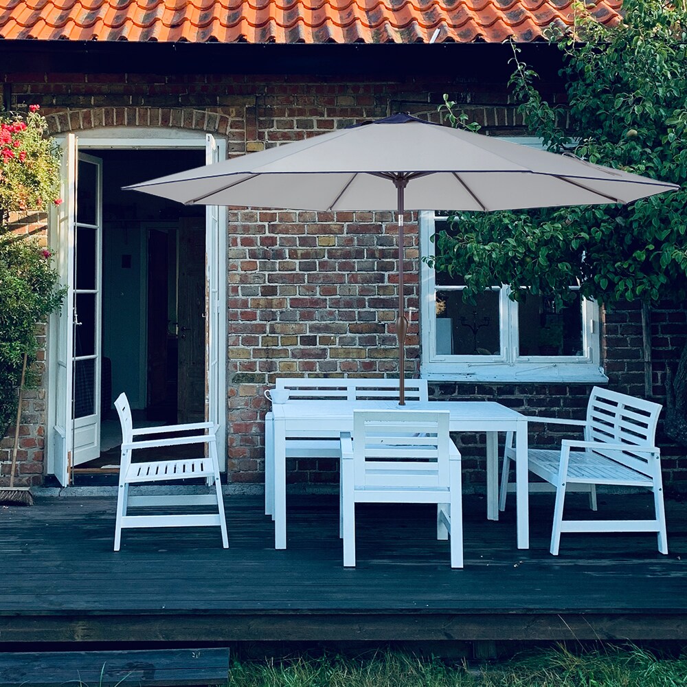 PolyTeak UMBL-11FT-GYC Umbrellas-2 - View #2