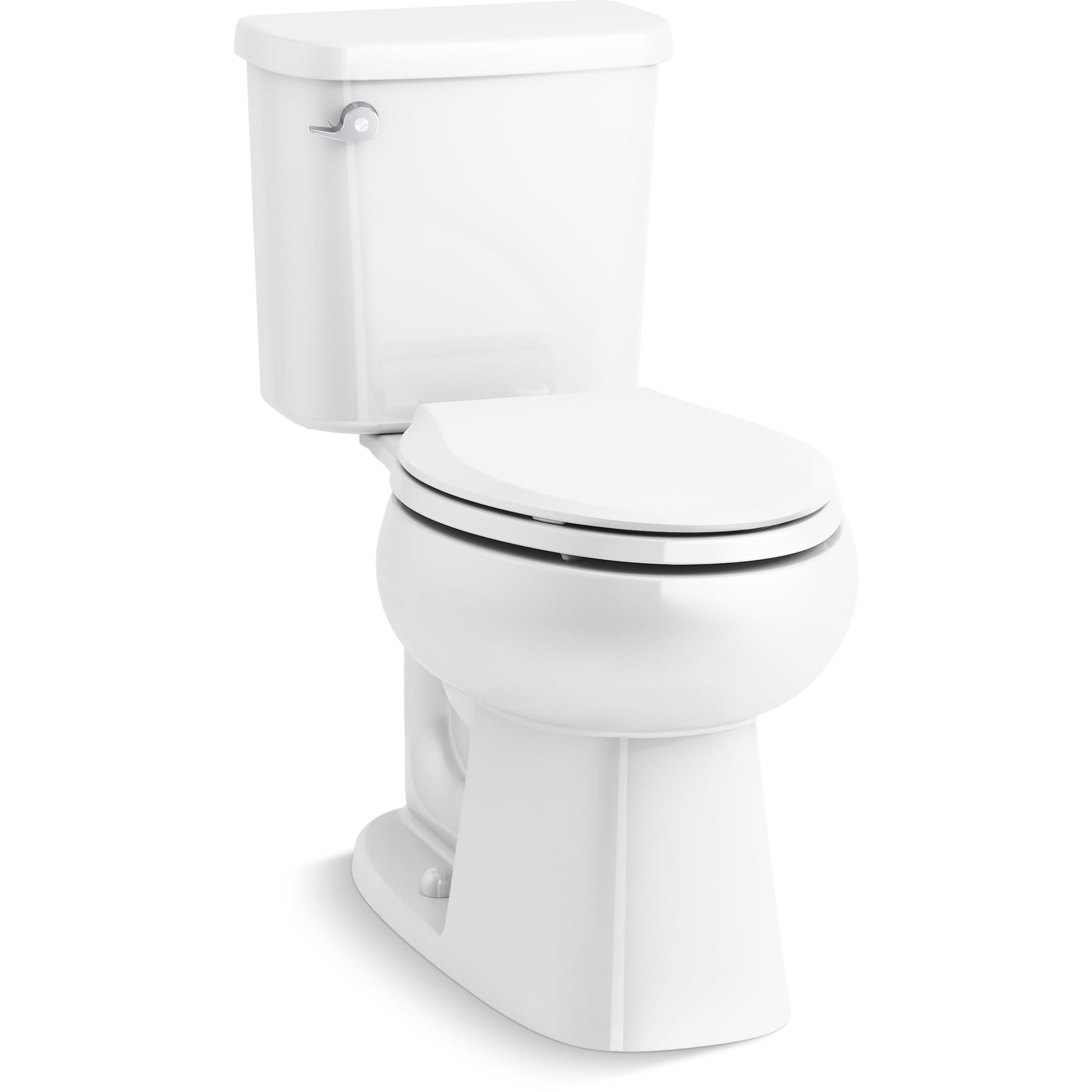 Sterling 402325-0 Windham White Elongated Chair height 2-piece Toilet 12-in Rough-In 1.6 GPF