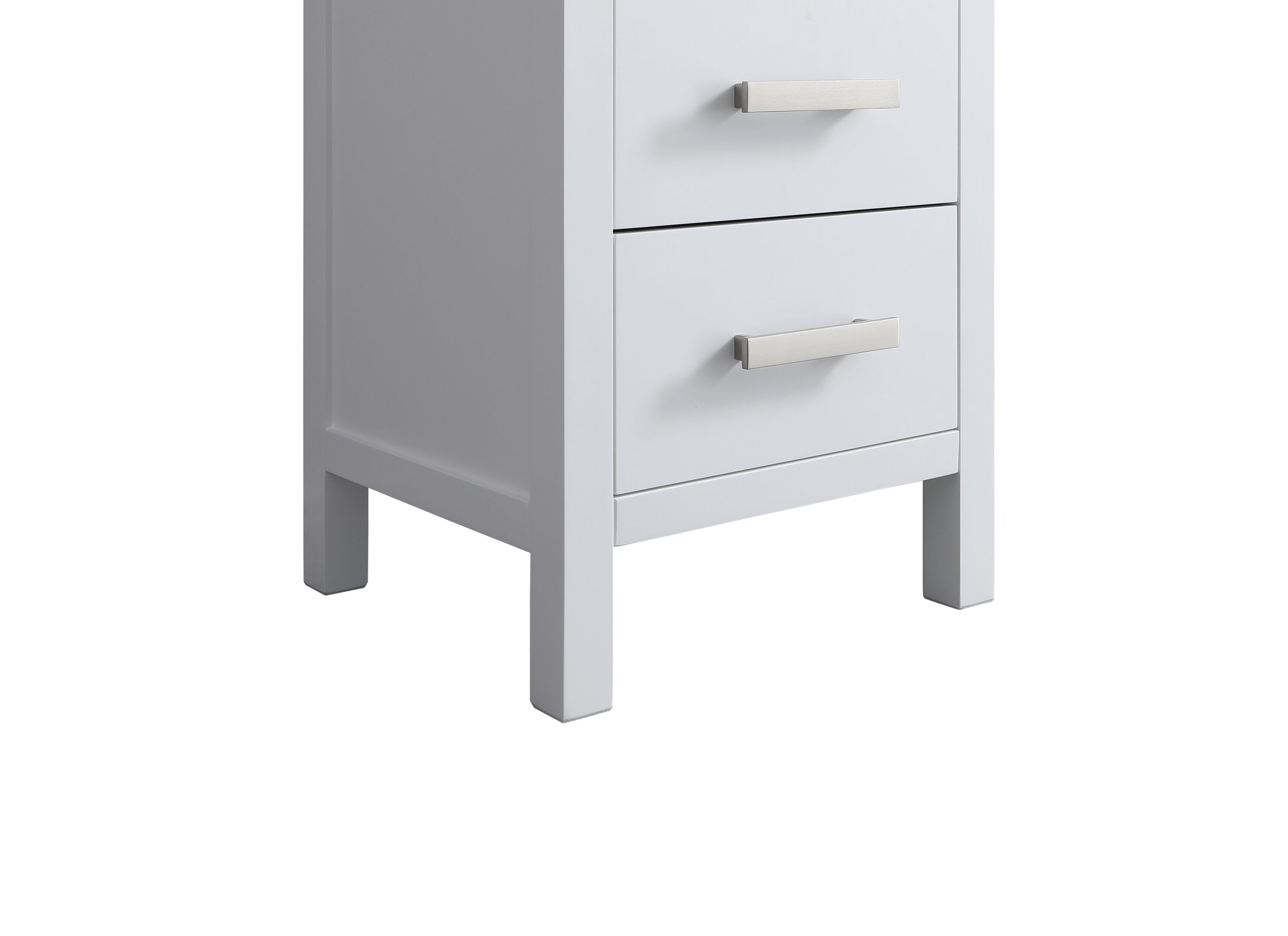 Design Element CAB004-W Linen-Cabinets - View #9