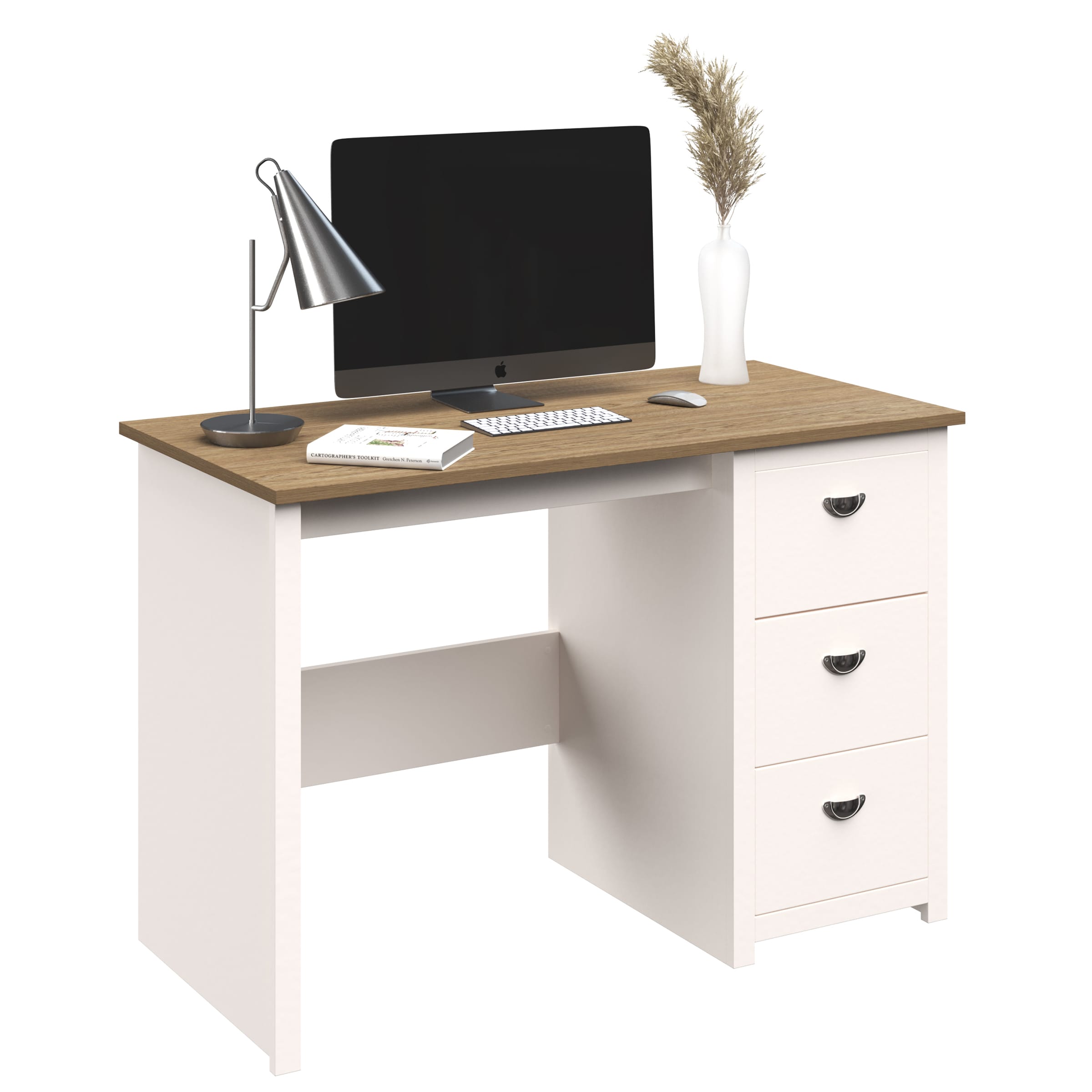 Lavish Home 80-DESK-WD-DR desks - View #3