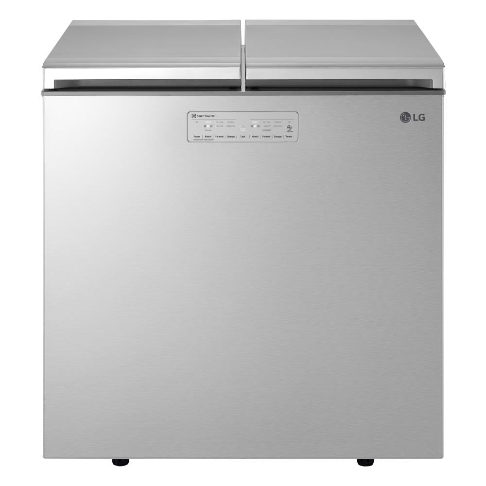 LG 7.6-cu ft Kimchi and Specialty Food Refrigerator (Platinum Silver)  ENERGY STAR at