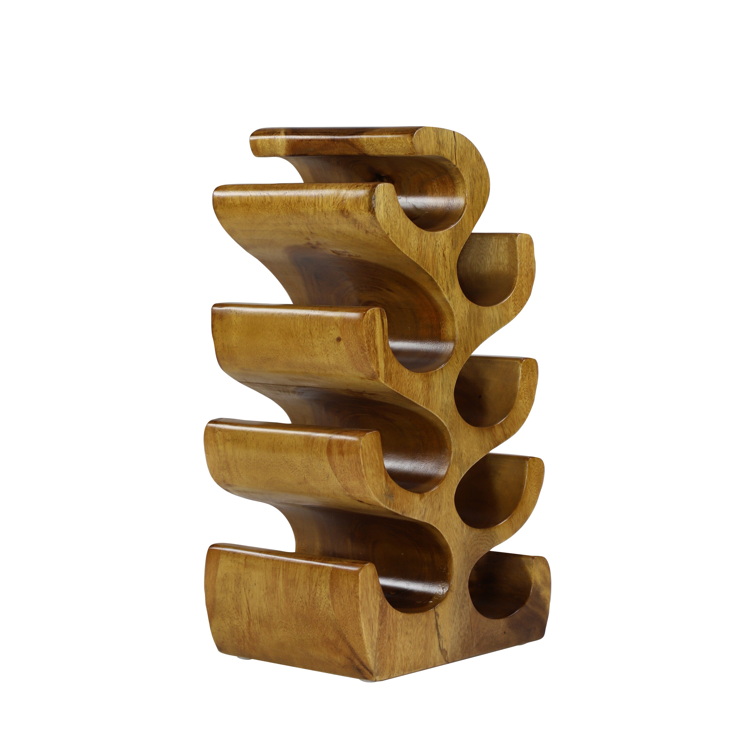 Monkey pod discount tree wine rack