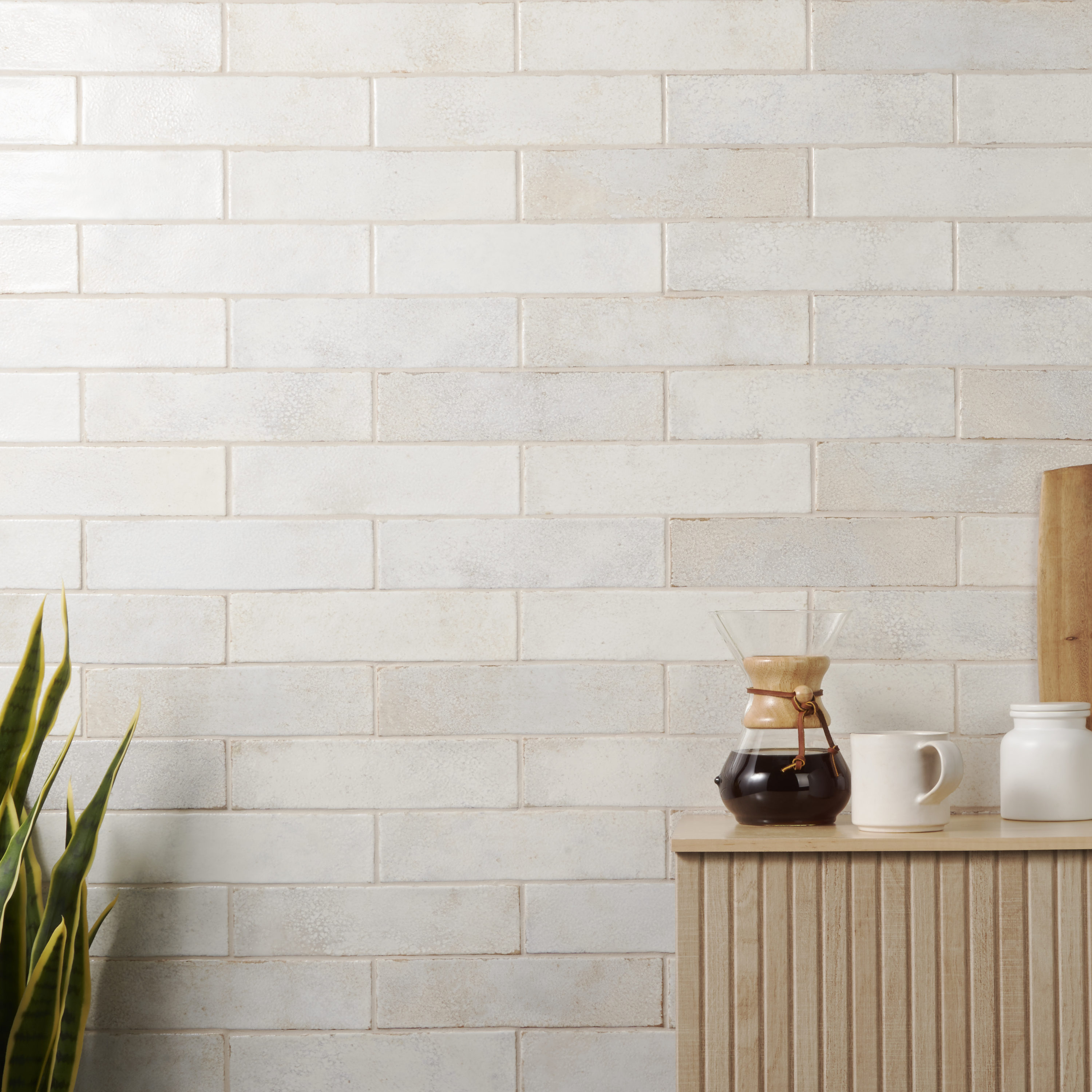 Artmore Tile Vandalay White 3-in x 12-in Polished Ceramic Subway Tile ...