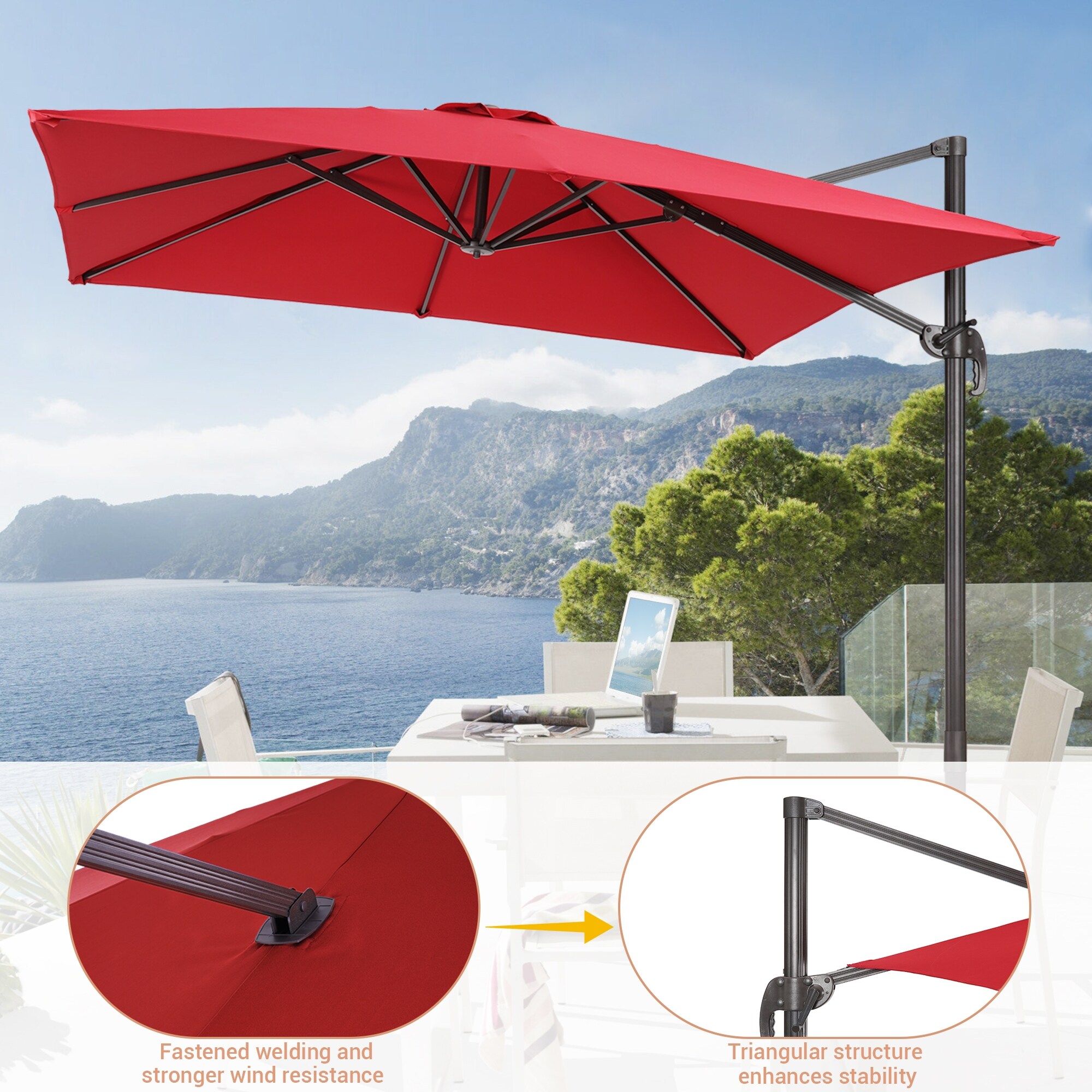ACEGOSES LW-108RD Umbrellas-2 - View #3