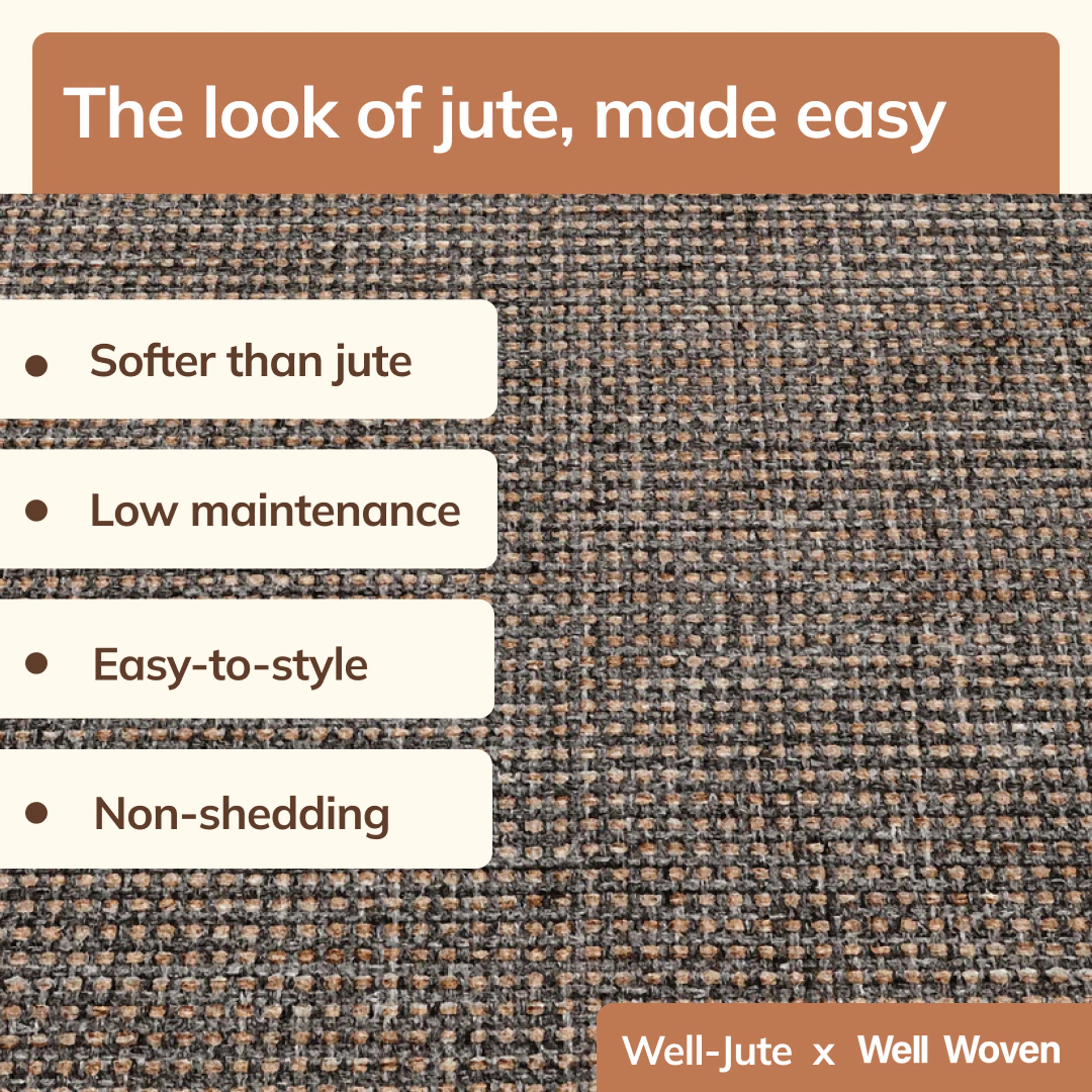 Gray Synthetic Flat Woven Reversible 5' x 7' Area Rug