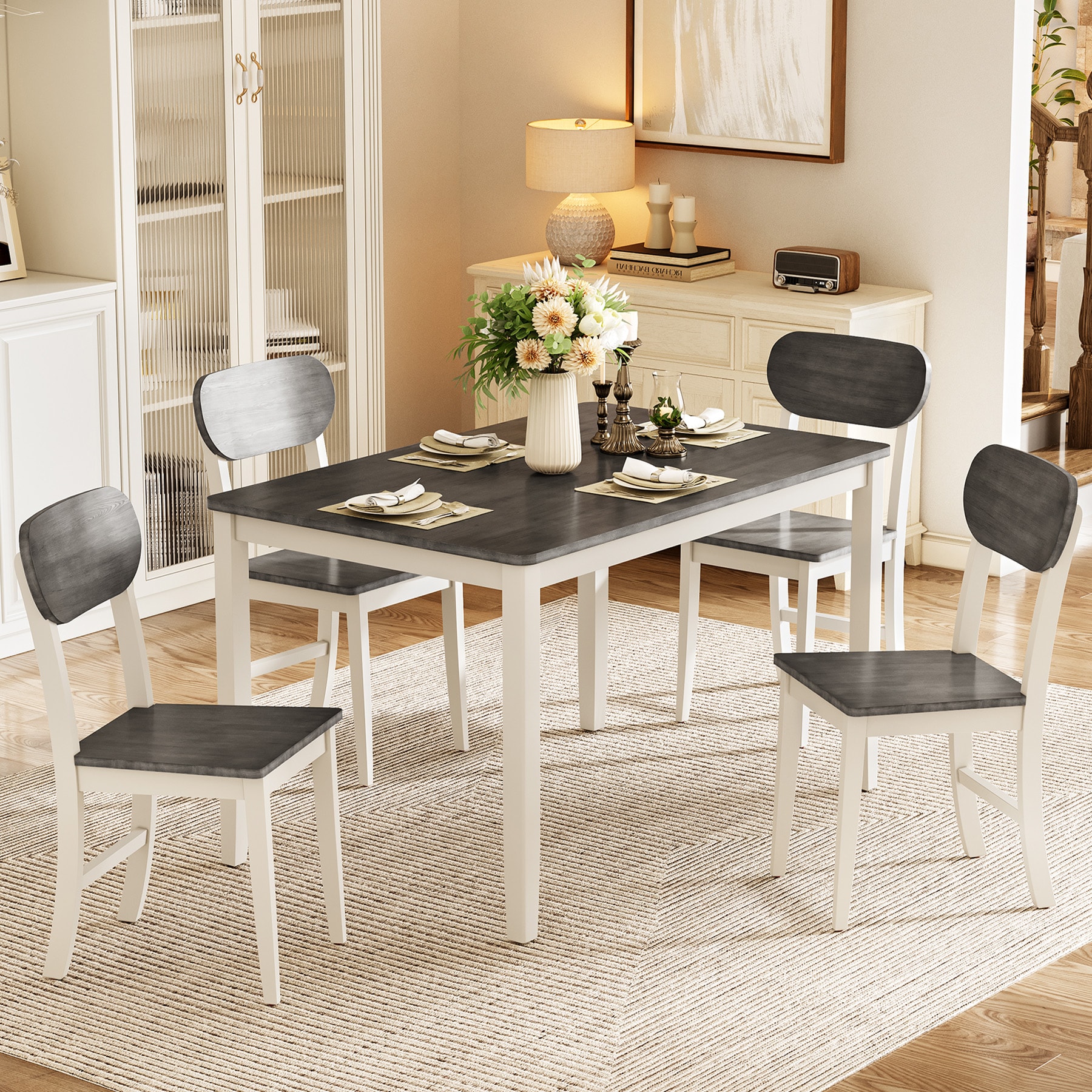 Tribesigns LWFD-ZF00018-YN Dining-Tables - View #8