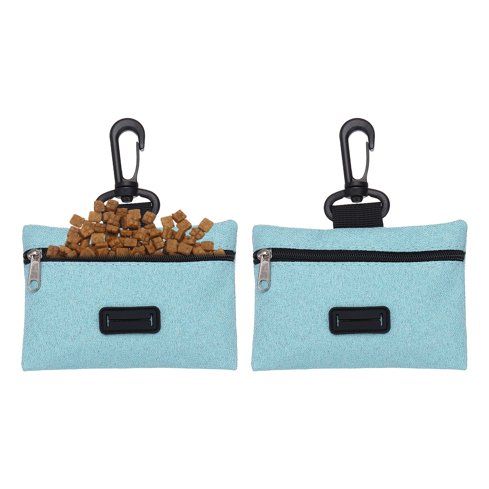 Unique Bargains - Dog Poop Bag Holder Pet Waste Bag Dispenser Dog Treat Pouch with Clip Oxford Cl...
