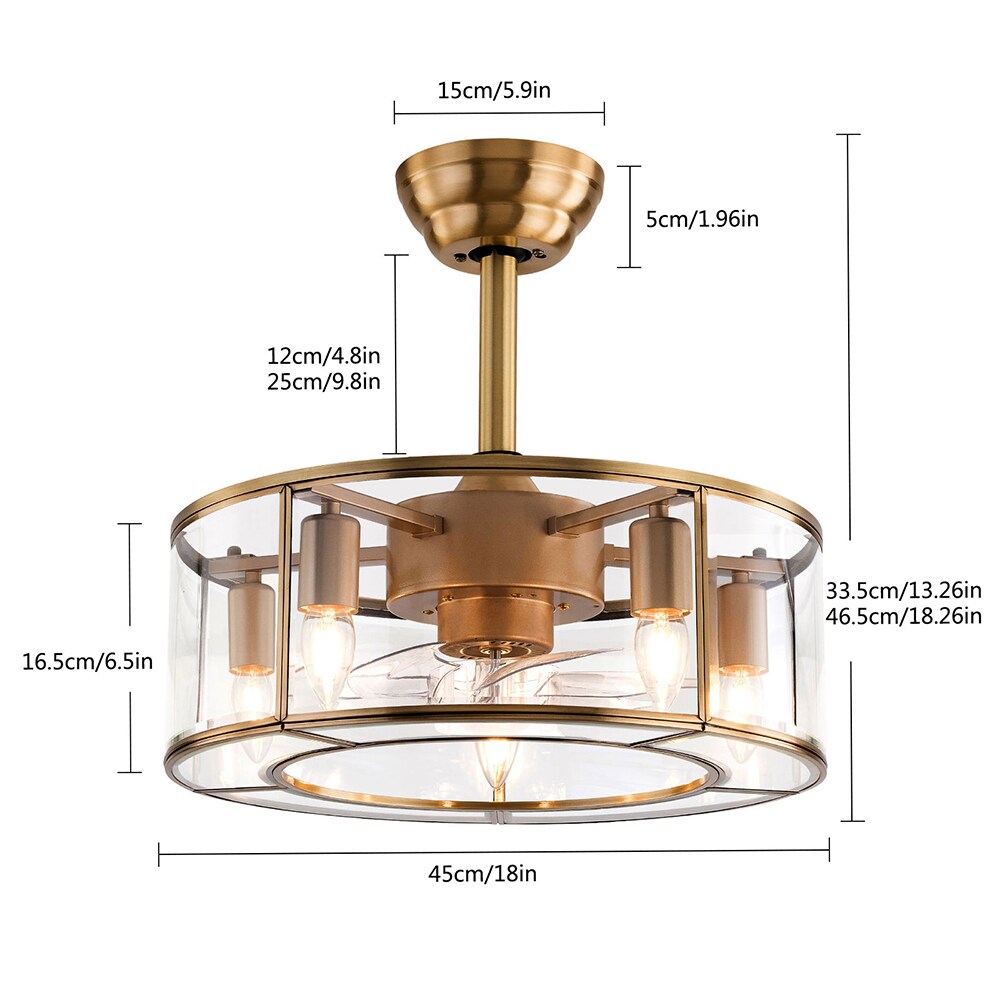 Oukaning JZUCOD4X99HCX Ceiling-Fans - View #4