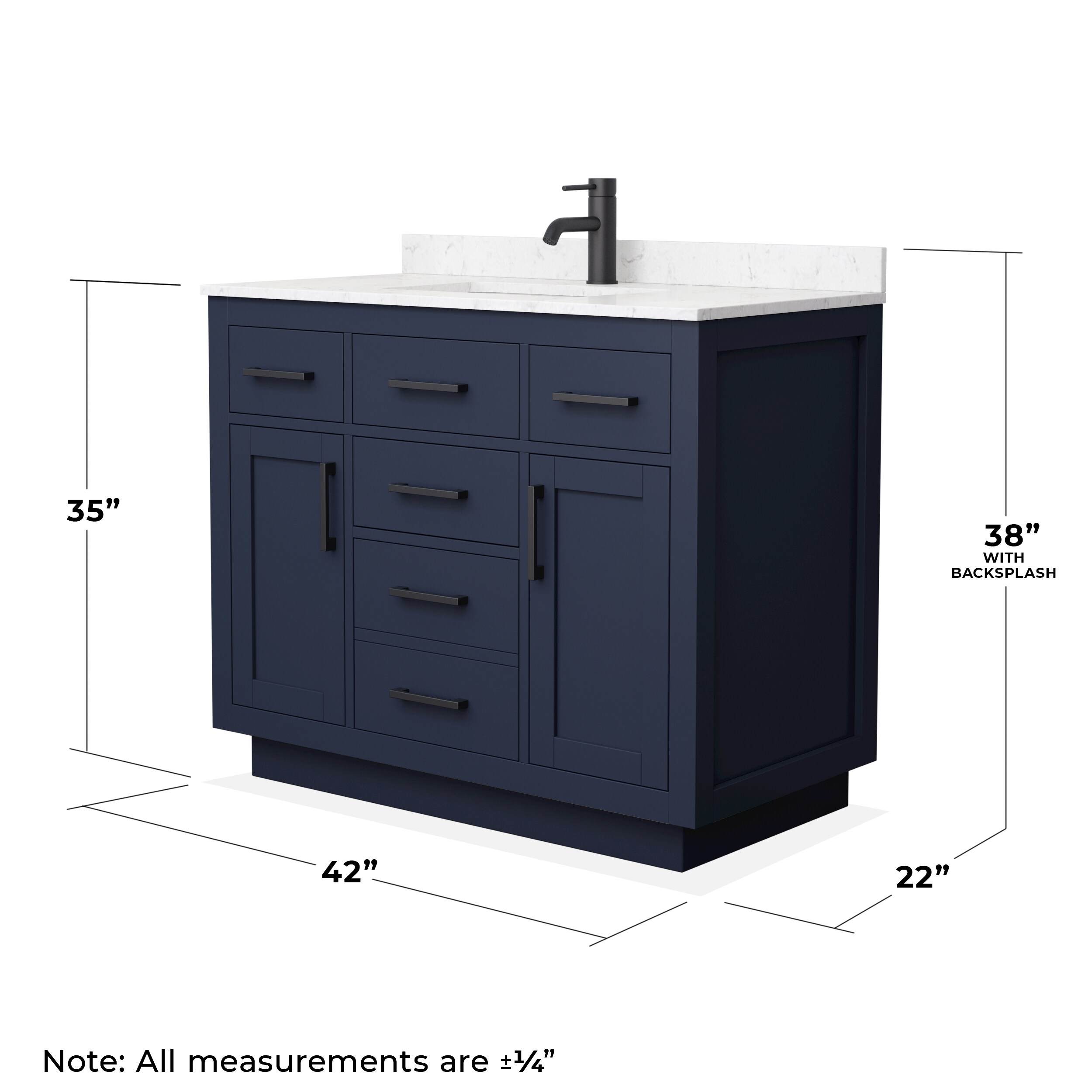Wyndham Collection WCG262642SBBCCUNSMXX Bath-Vanity-Combo - View #4