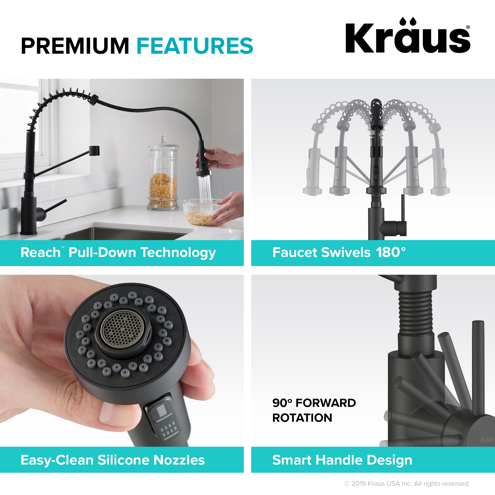 Kraus KPF-1610MB-KSD-43MB Kitchen-Faucets - View #8