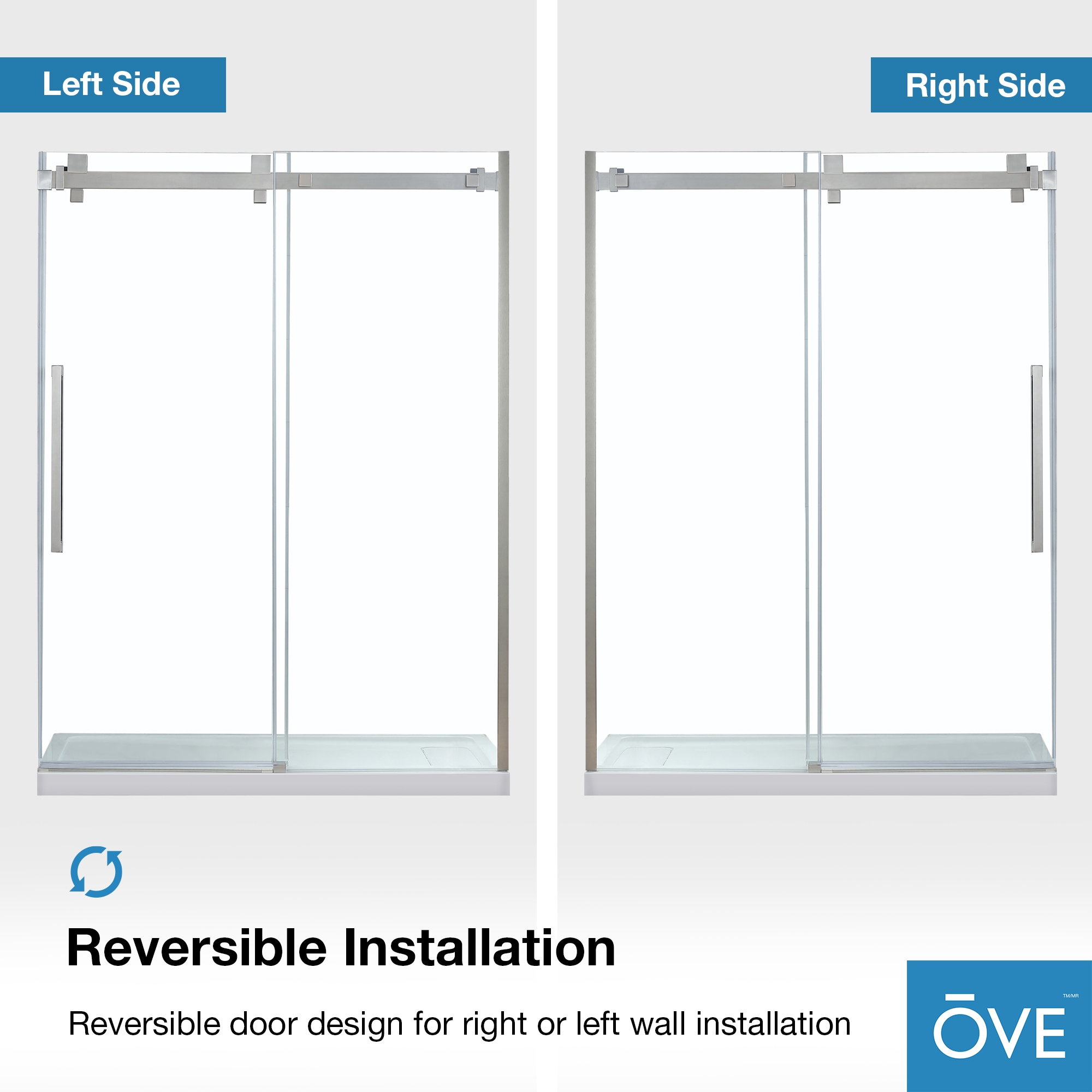 OVE Decors GLENDALE-60SNSD Shower-Doors - View #11