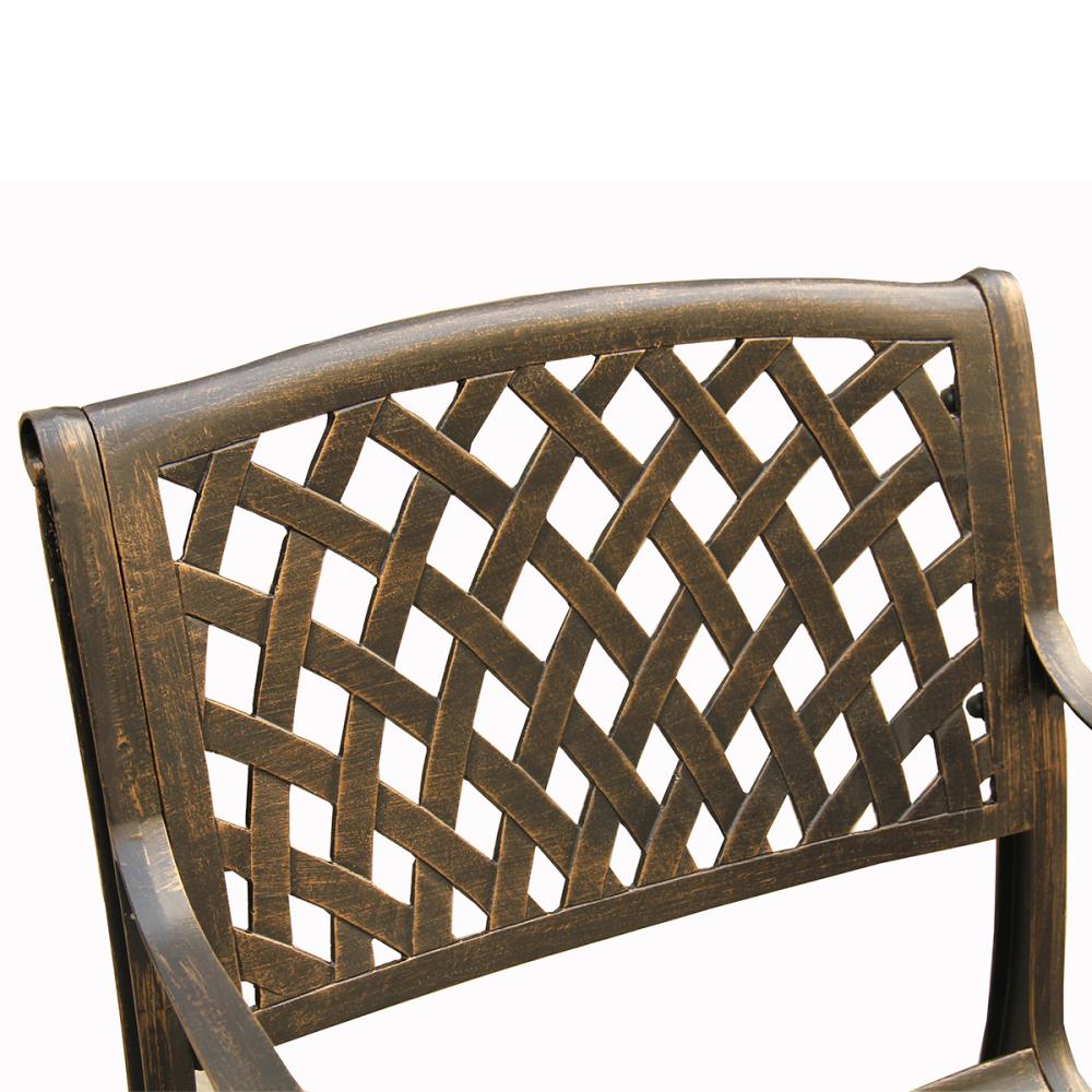 Oakland Living LW1016-MESH-KD-CHAIR Patio-Chairs - View #3
