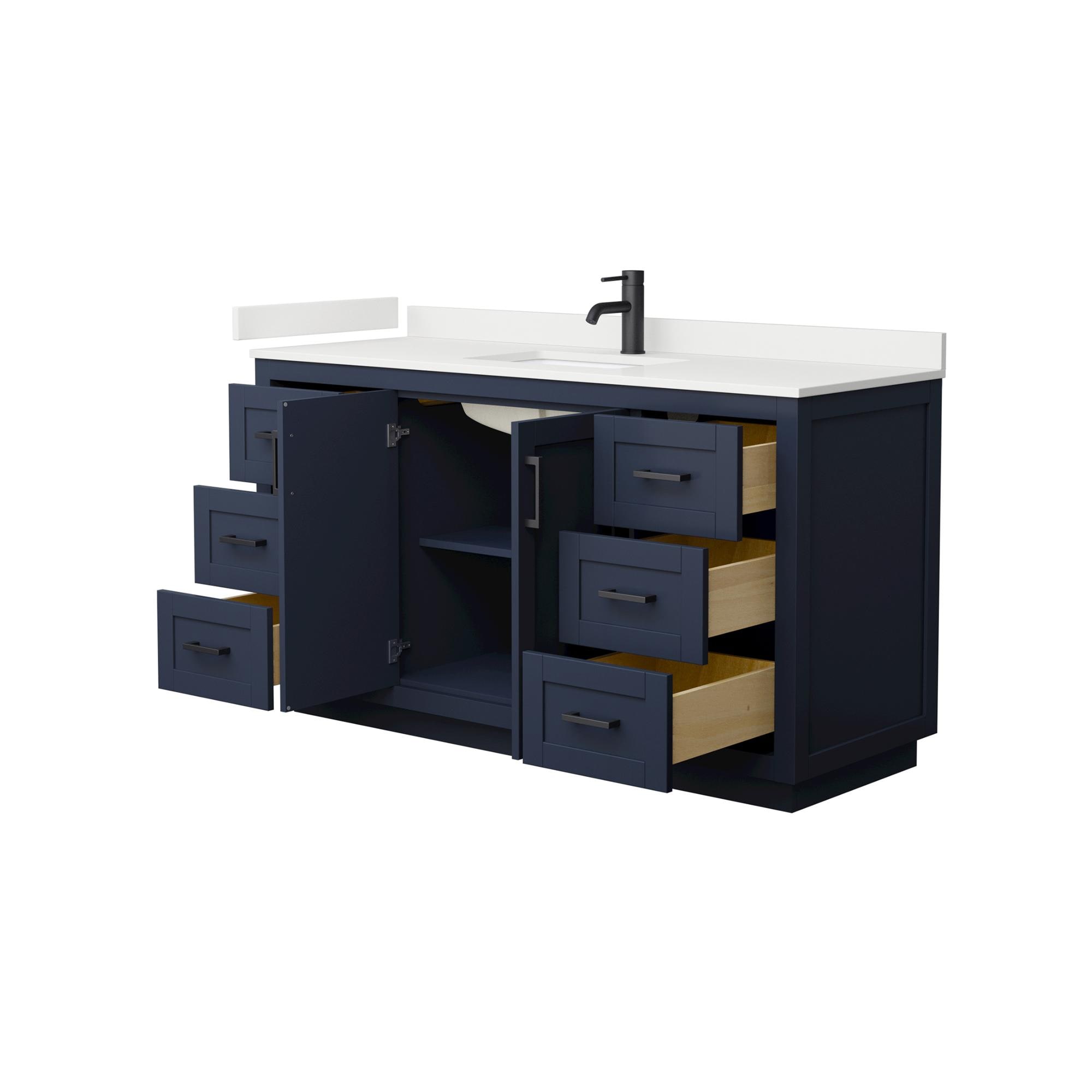 Wyndham Collection WCF292960SBBWQUNSMXX Bath-Vanity-Combo - View #3